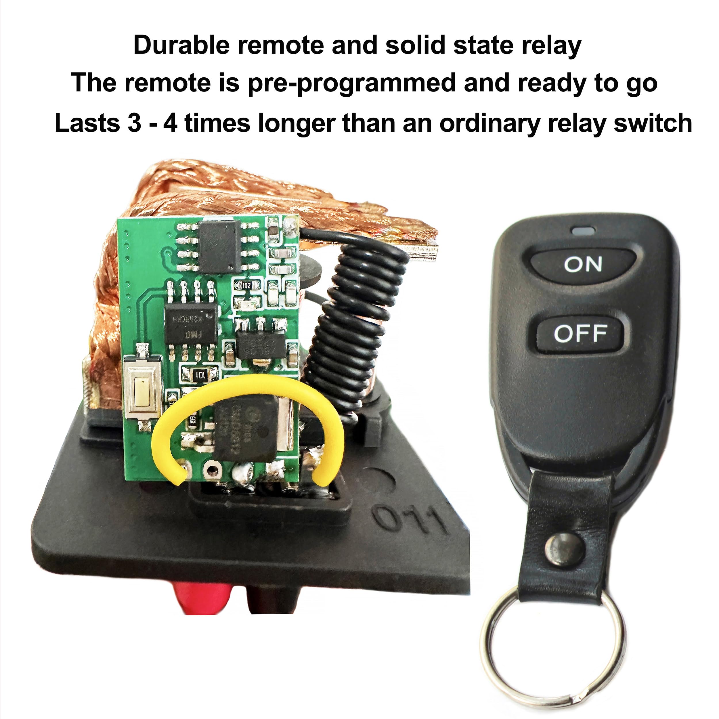 ZOZOMOTORS 3/8" Side Post Battery Disconnect Switch 12V, 200/1000 AMP Heavy Duty, Black, Anti Theft for Car, Truck, UTV, ATV