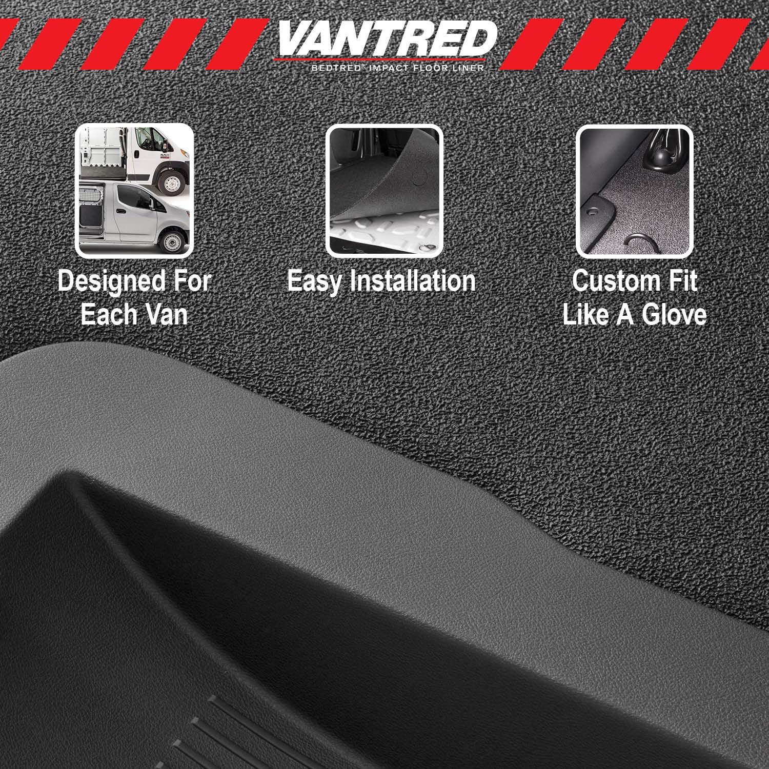 Bedrug Vantred Vtrg96 Fits 96-16 Chevy Express/Gmc Savana Regular