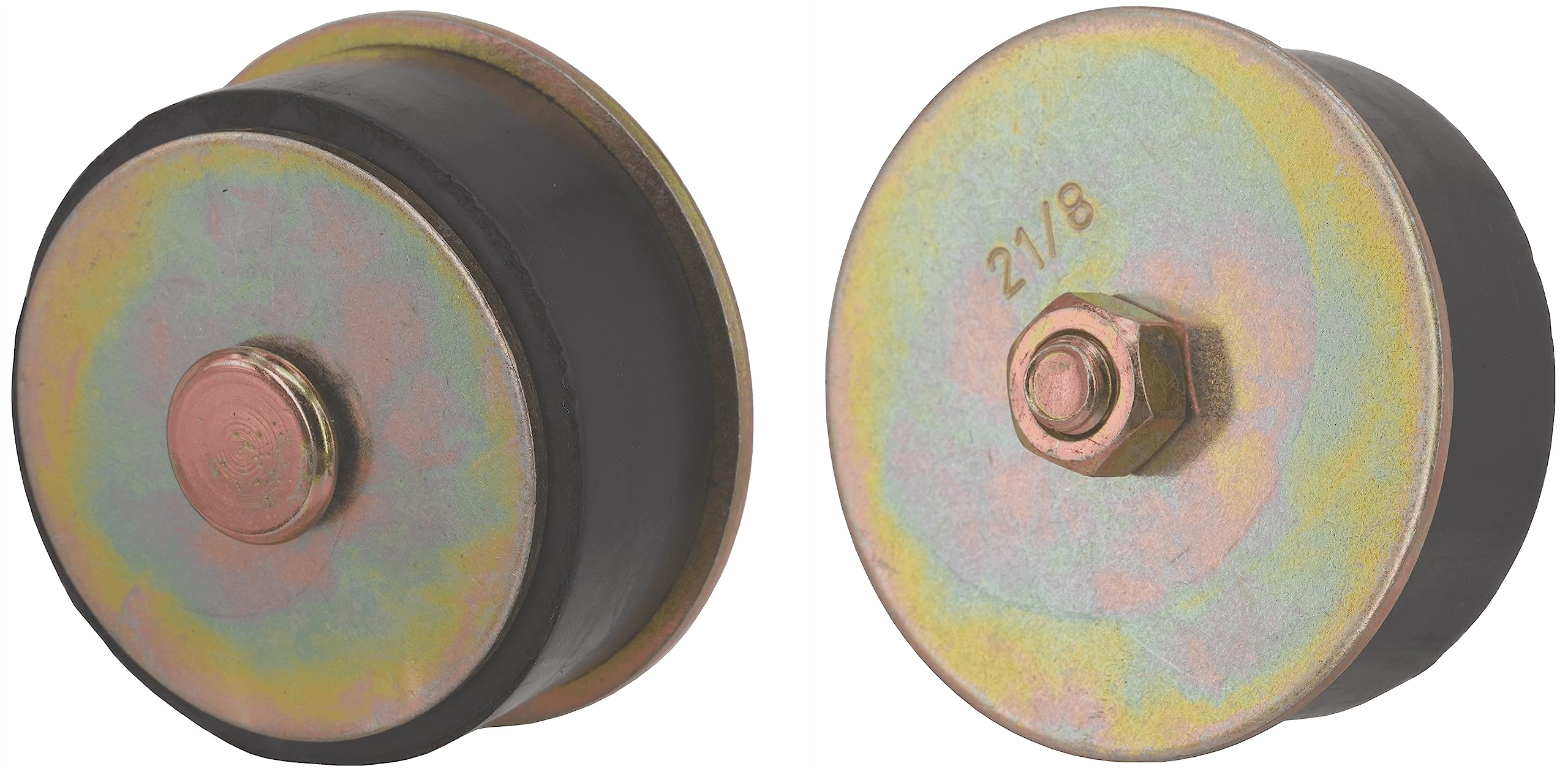 Dsnaduo Neoprene Expansion Plug (2-1/8 inch to 2-1/4 inch) 53mm - 57mm-2 Pack Rubber Freeze Plug