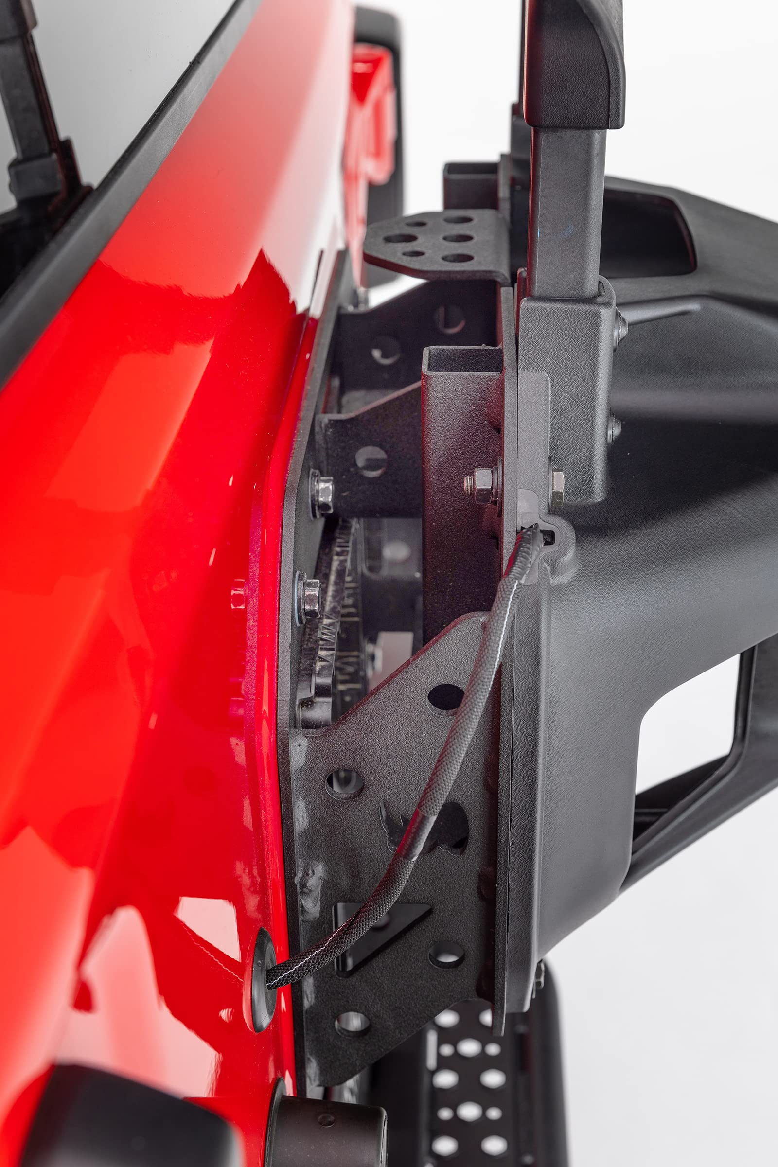 Go Rhino 372000T Rockline Spare Tire Relocation Kit For Jeep Wrangler Jl Fits Up To 40 Tire For Jeep 18-20 Wrangler, Jeep 21-24 Wrangler