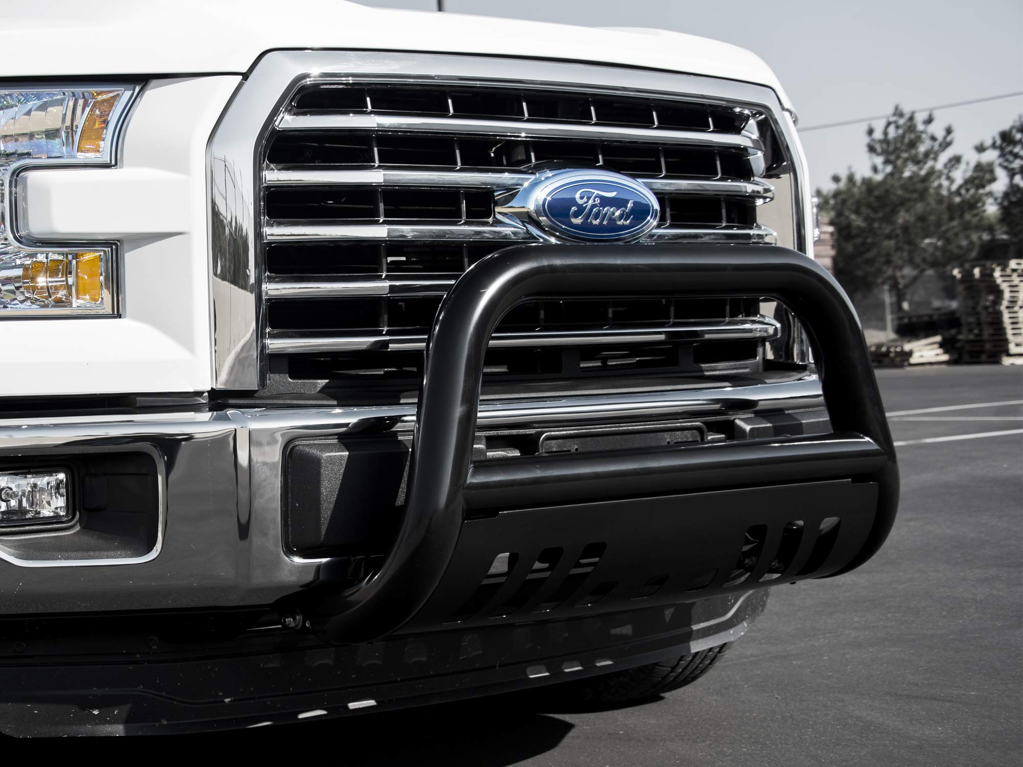 Armordillo Usa 7142411 Classic Bull Bar - Black Fits 2009-2018 Dodge Ram 1500 (Exclude Ram Rebel Trim)