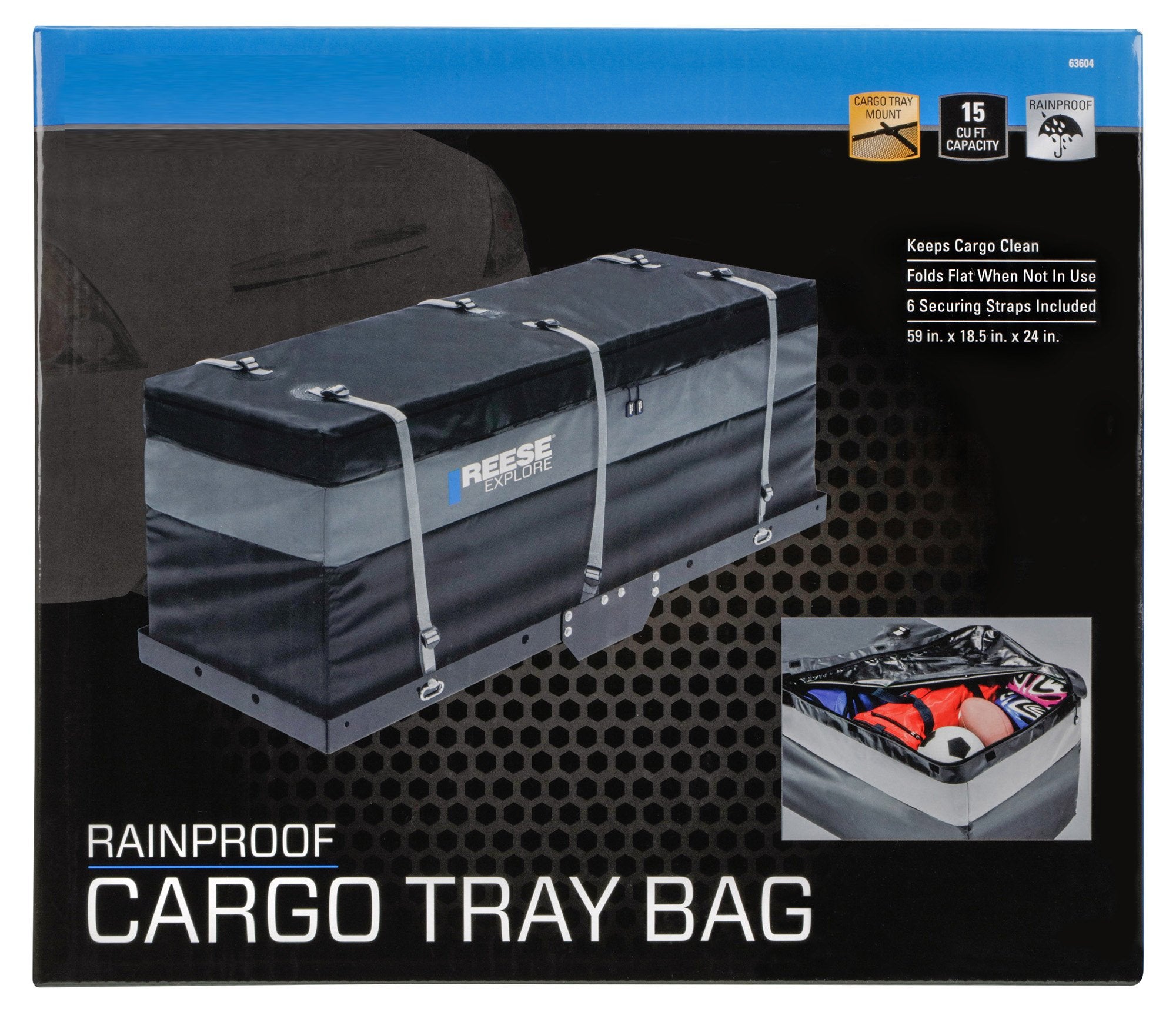 Reese Explore 63604 Rainproof Cargo Tray Bag