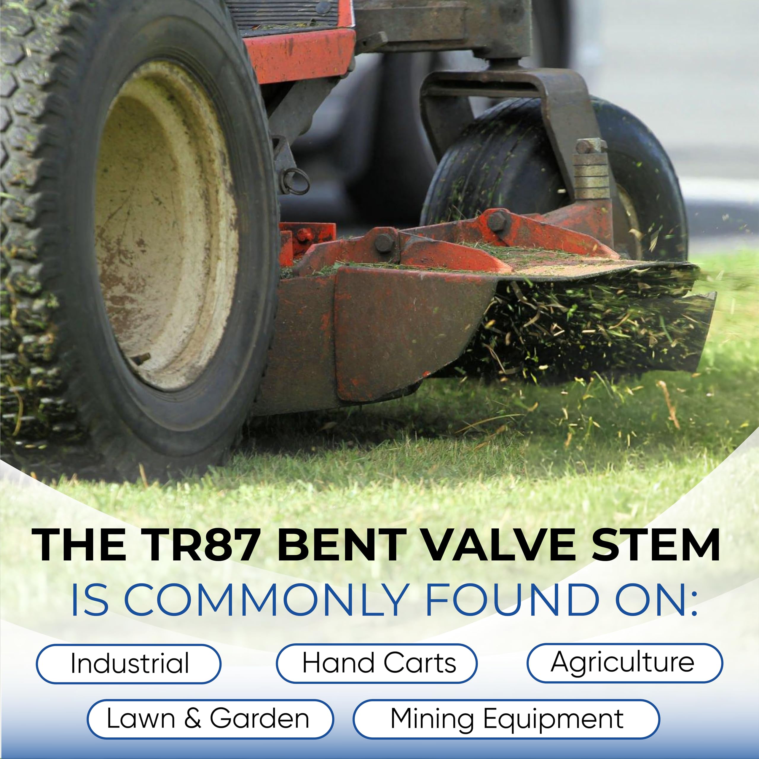 Pair Of Trans American Heavy Duty Inner Tubes (13X5.00-6 Tr87)