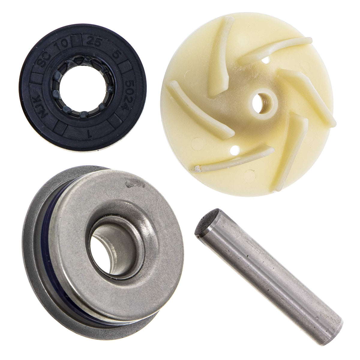 Niche Water Pump Impeller Rebuild Kit For Bombardier Brp Can-Am Maverick Renegade Outlander 330 650 800 Commander 1000