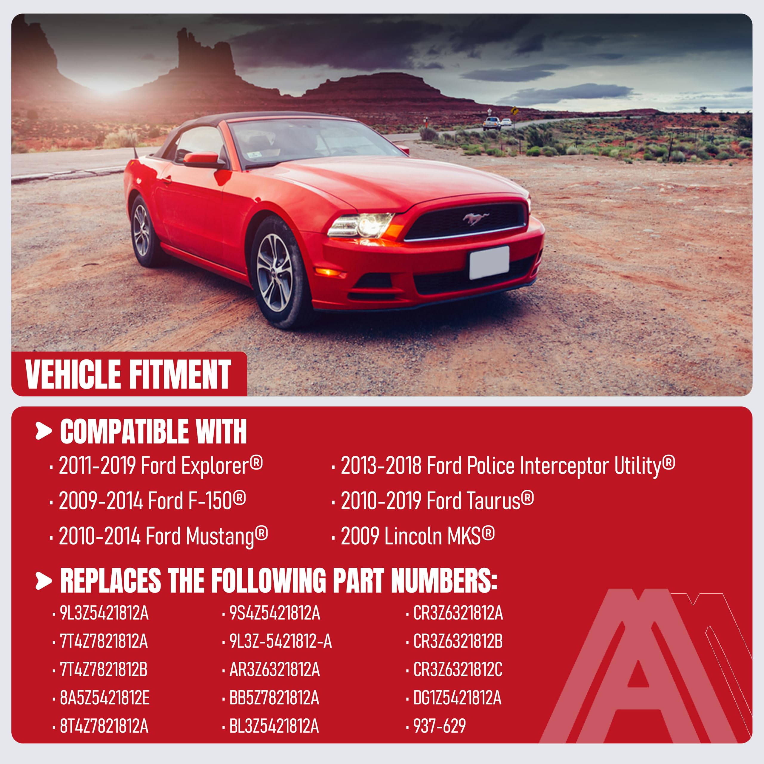 Door Lock Latch Actuator Replacement By Aa Ignition - Front Right Passenger Side - Replaces 9L3Z5421812A, 7T4Z7821812A - Fits Fo