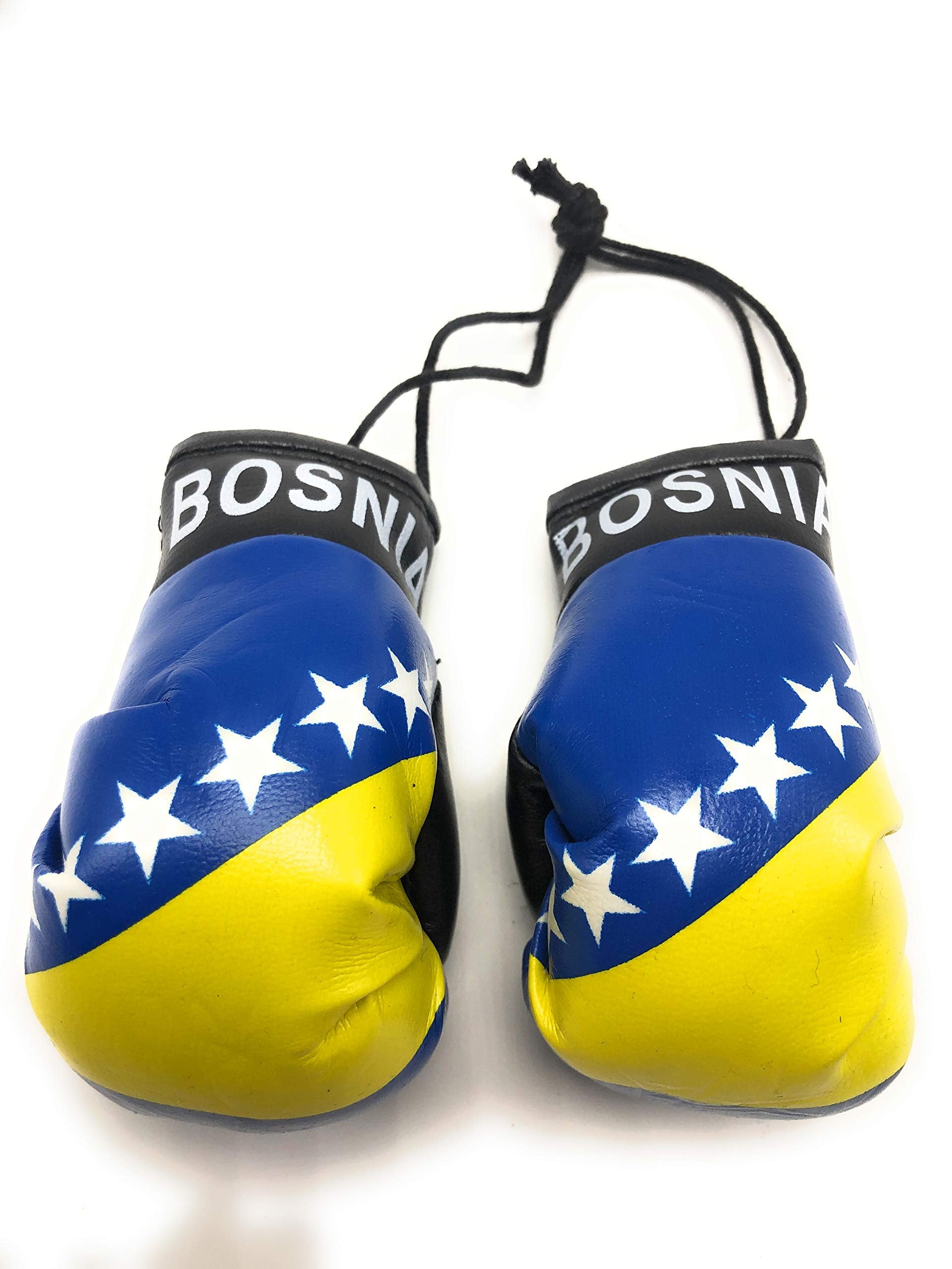 Red Hat Ent Hanging Car Mirror Mini Boxing Gloves (Bosnia)