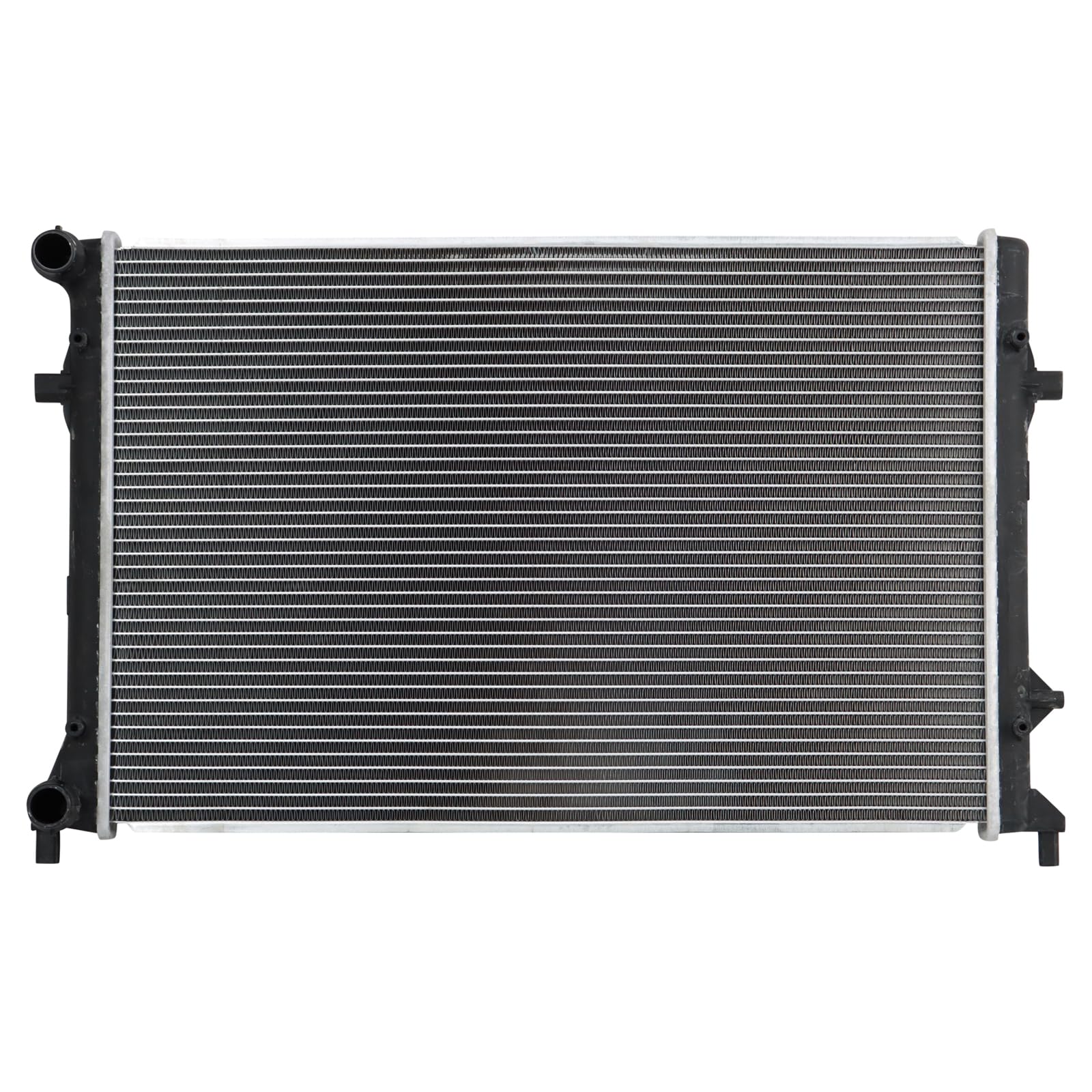Trq Radiator Assembly Aluminum Core Compatible With 06-09 Audi A3 Quattro 09-16 Volkswagen Cc 07-08 Eos 06-18 Passat Cu2964 Vw30