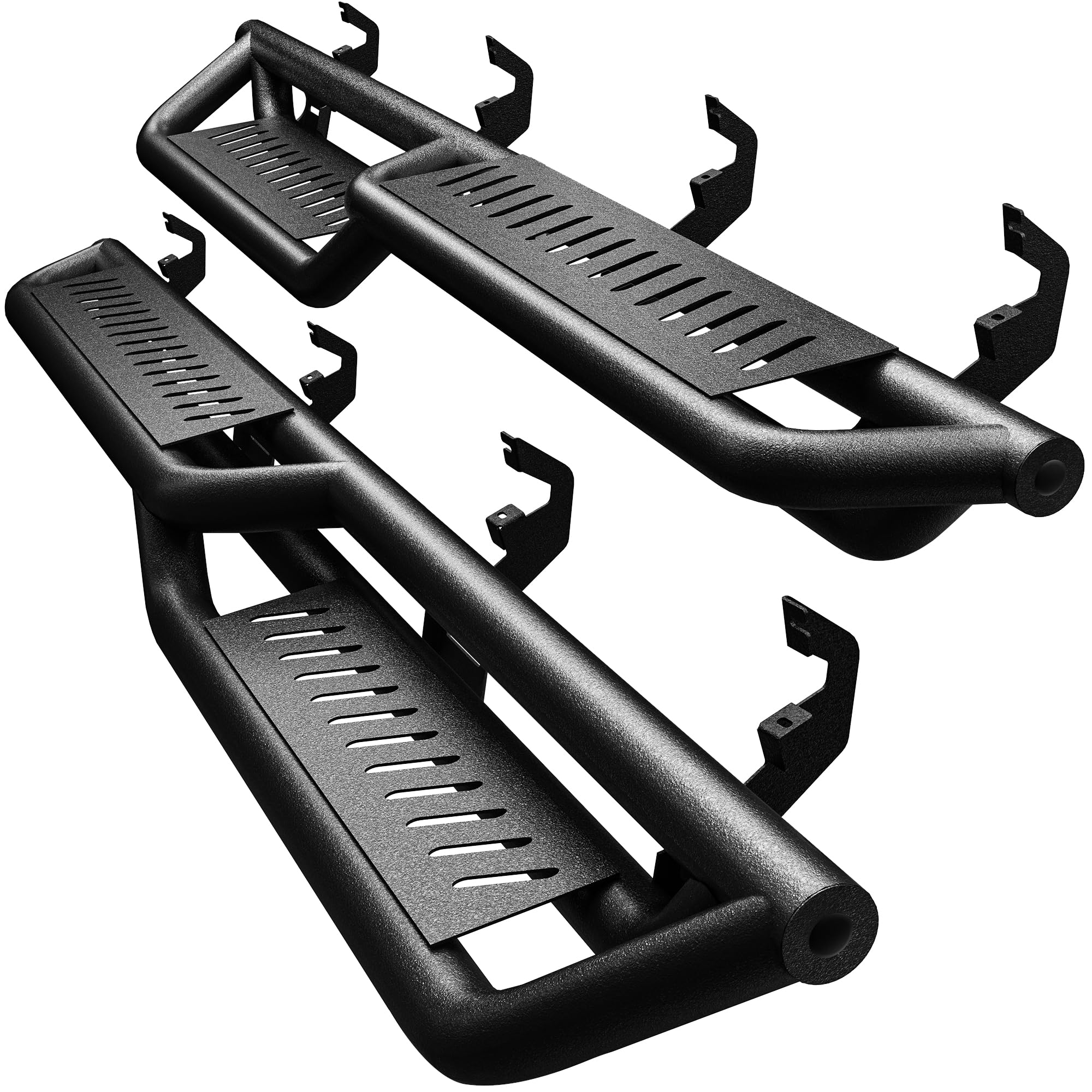 YITAMOTOR Running Boards Compatible with 2019-2025 Chevrolet Silverado/GMC Sierra 1500 Crew Cab, 2020-2025 2500HD 3500HD Crew Ca