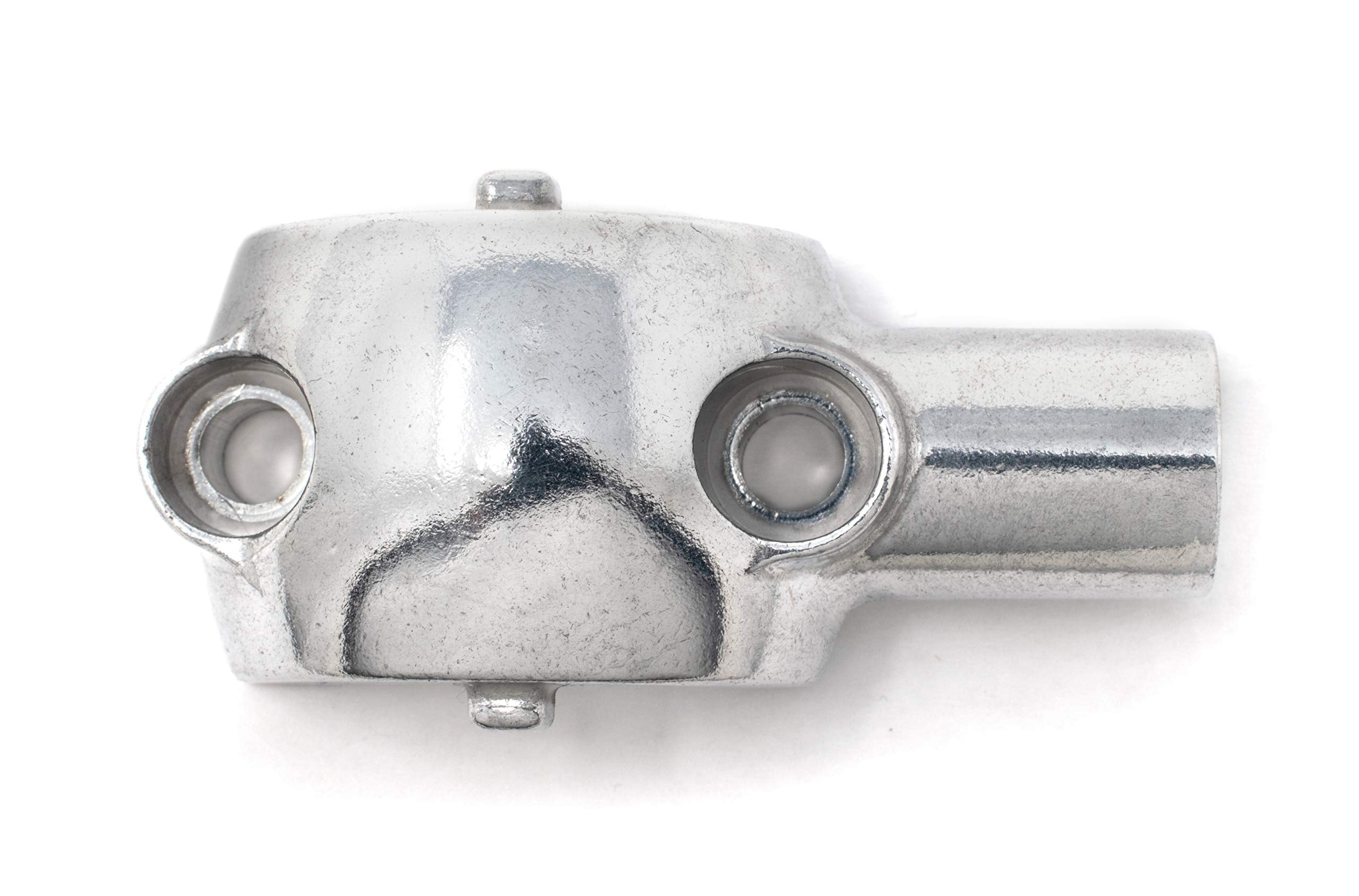 Distance Powersports 0442-202 Master Cylinder Mirror Mount Bracket - Polished Finish - Brake Clamp - Compatible with Kawasaki Su