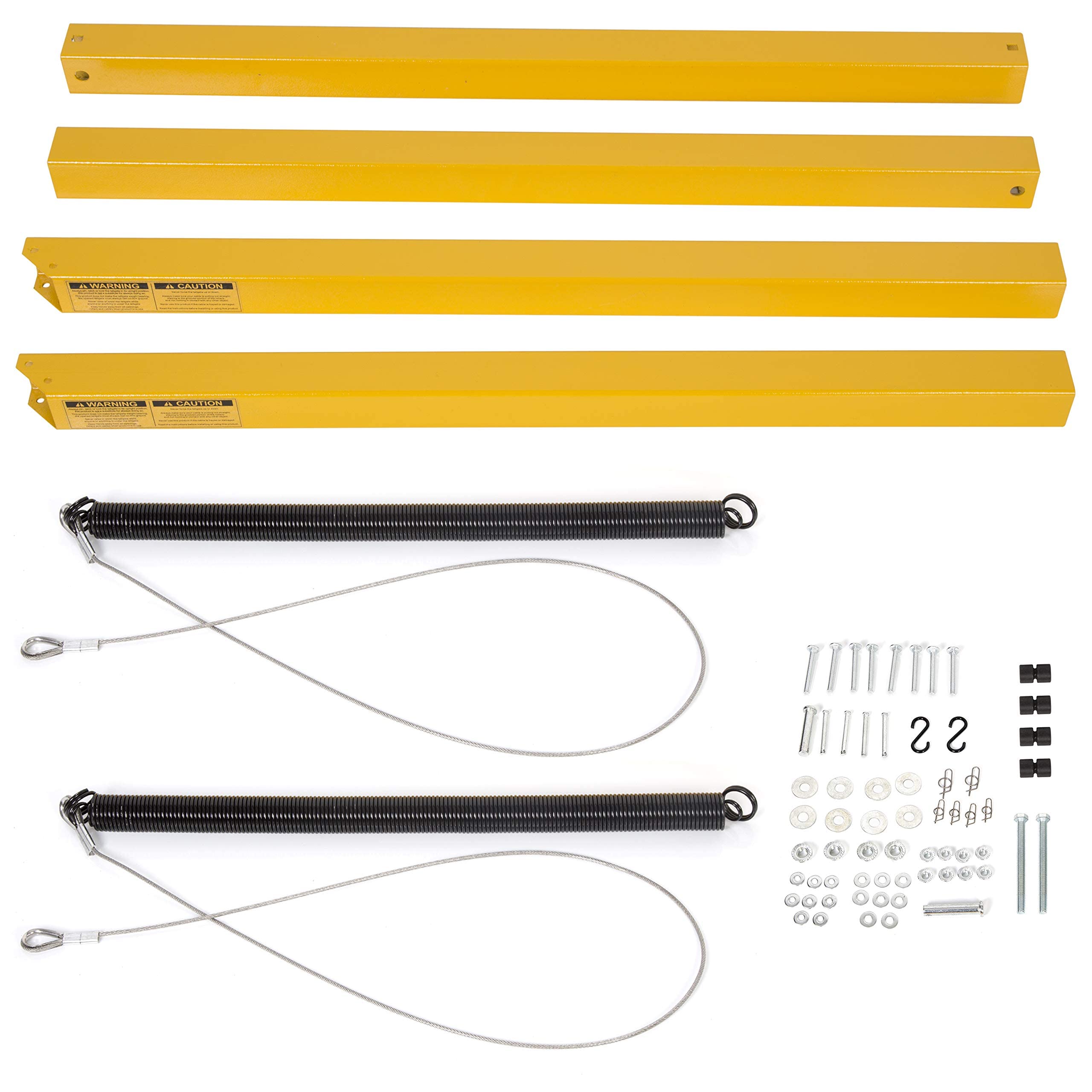 Ecotric 6 Pcs 2-Sided Assist System Compatible With Tailgate Utility Trailer Gate&Ramp, Trailer Tailgate Ramp Lift Assist System