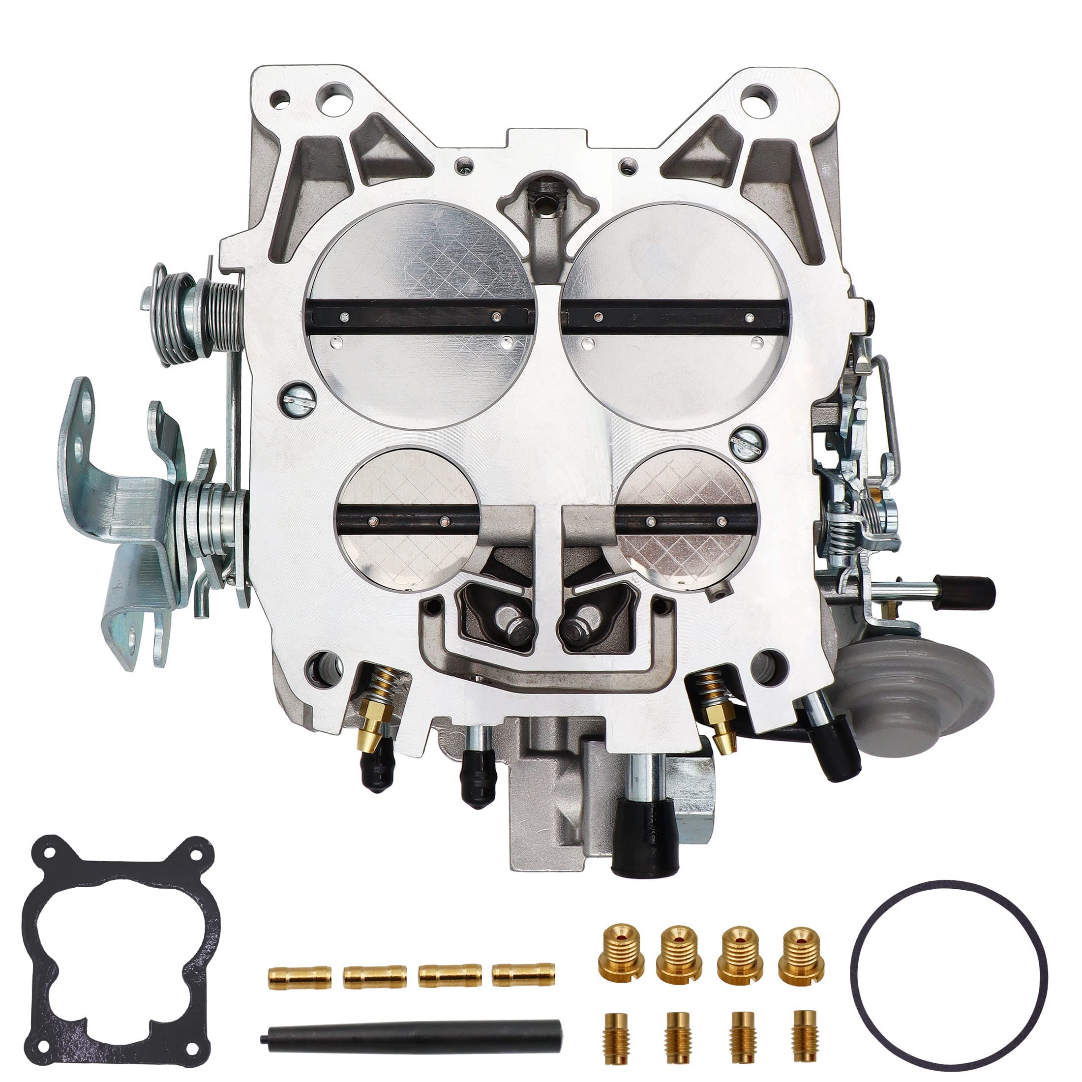 Rochester Quadrajet New Carburetor 4 Barrel for 1901R 4MV Chevy 1966-1973 big small block GMC Corvettes 1975-1979 Manual Divorce