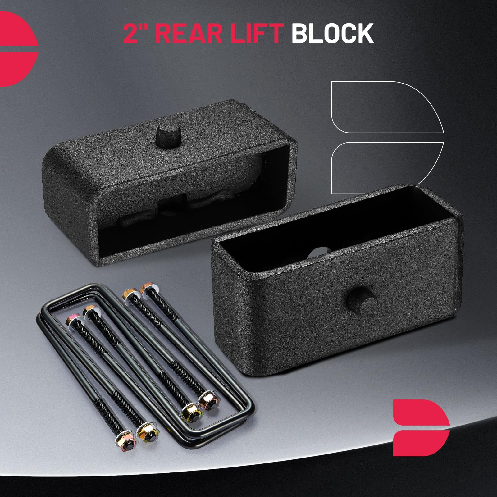 Bdfhyk Leveling Lift Kits Compatible With Toyota Tacoma, 3'' Front And 2'' Rear Leveling Lift Kit For 1995-2004 Tacoma 2Wd 4Wd,