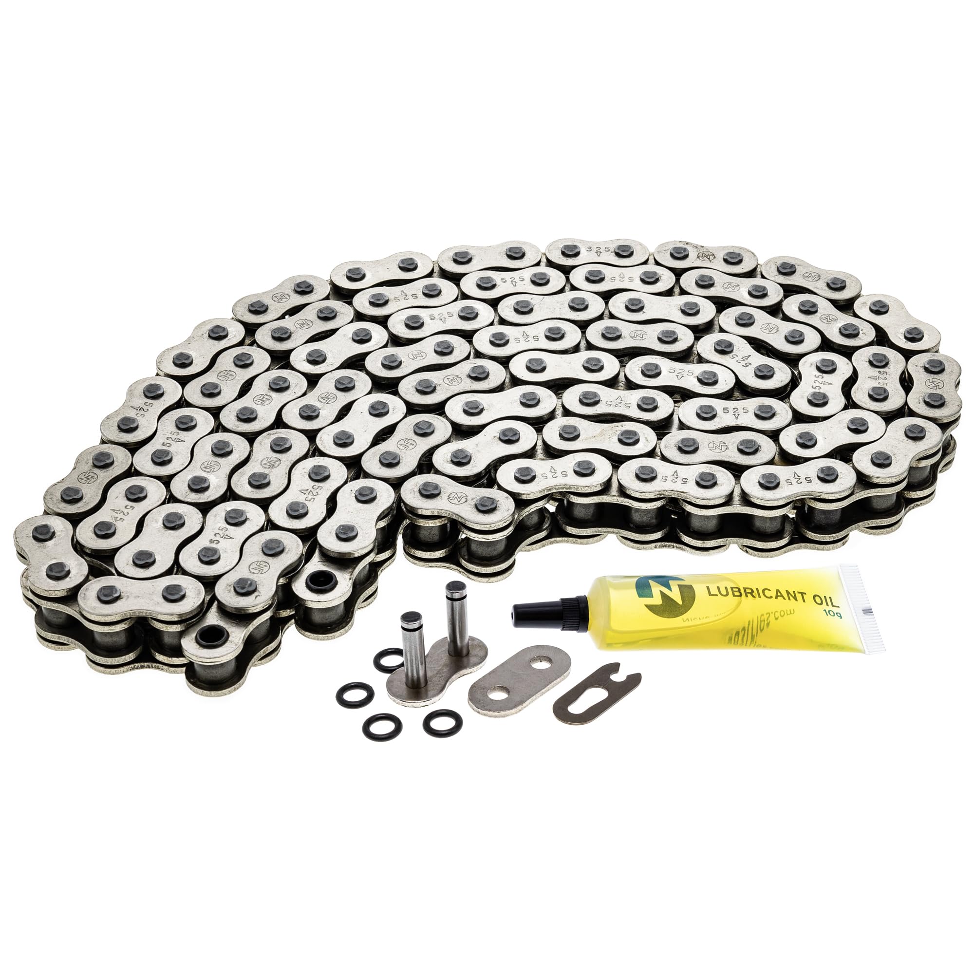 NICHE 525 Drive Chain 120 Links O-Ring with Connecting Master Link for Motorcycle ATV Dirt Bike