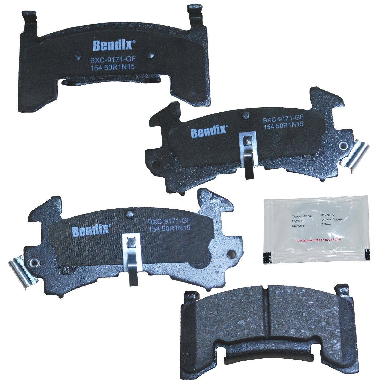 Bendix Priority1 Cfc154 Disc Brake Pad Set For Avanti Ii,Century,Lesabre,Regal,Riviera,Commercial Chassis,Deville,Eldorado,Fleet