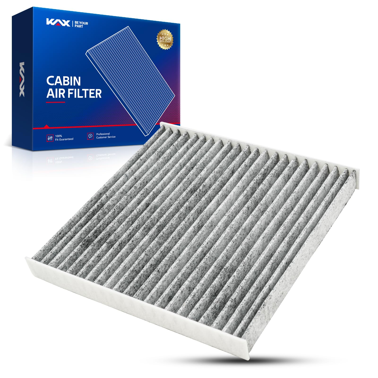 Kax Cabin Air Filter, Cf11766 Replacement For Mirage 1.2L 2014-2024, Mirage G4 1.2L 2017-2024, Strong Adsorption W/Upgraded Acti