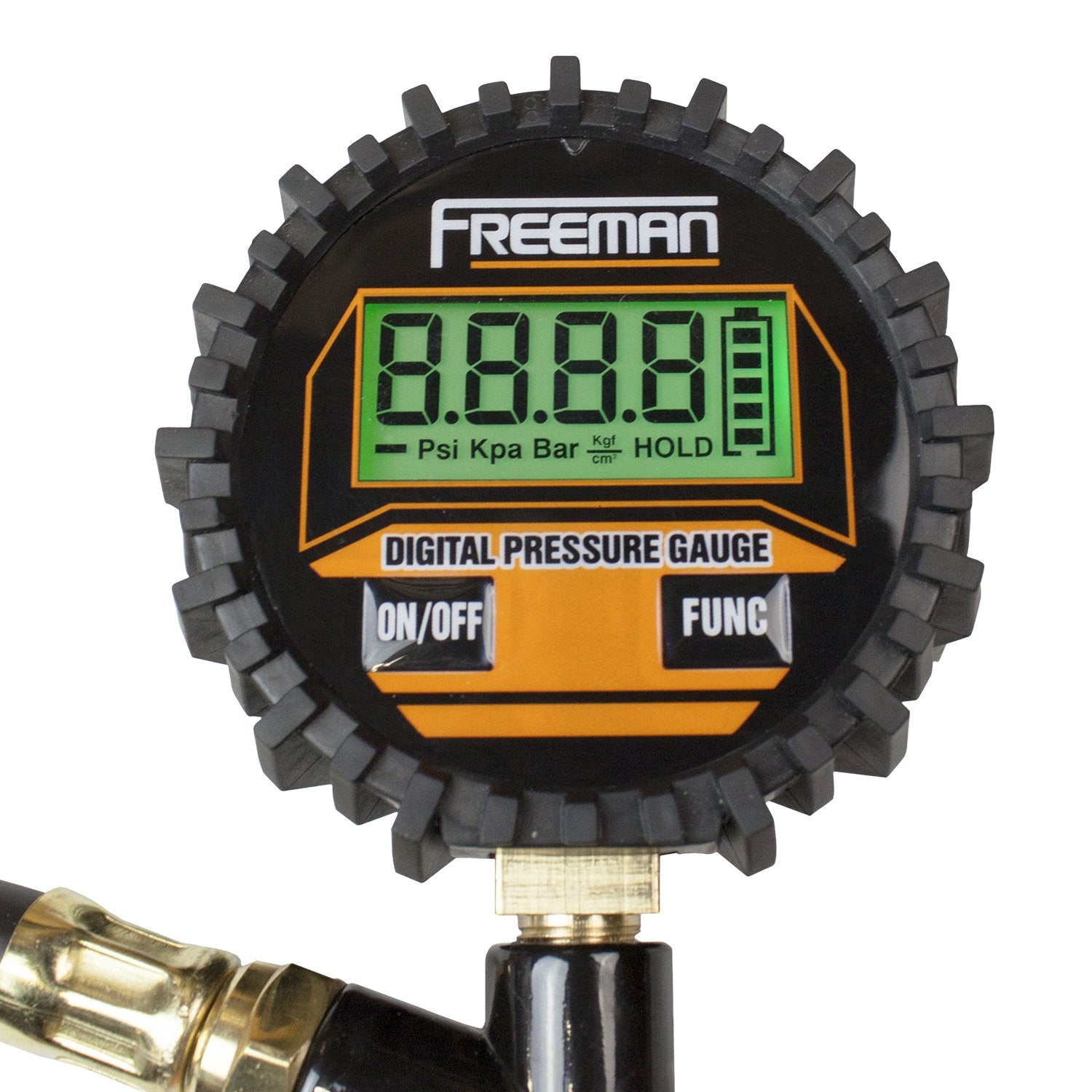 Freeman Fatdti Digital Tire Inflator With Lcd Pressure Gauge