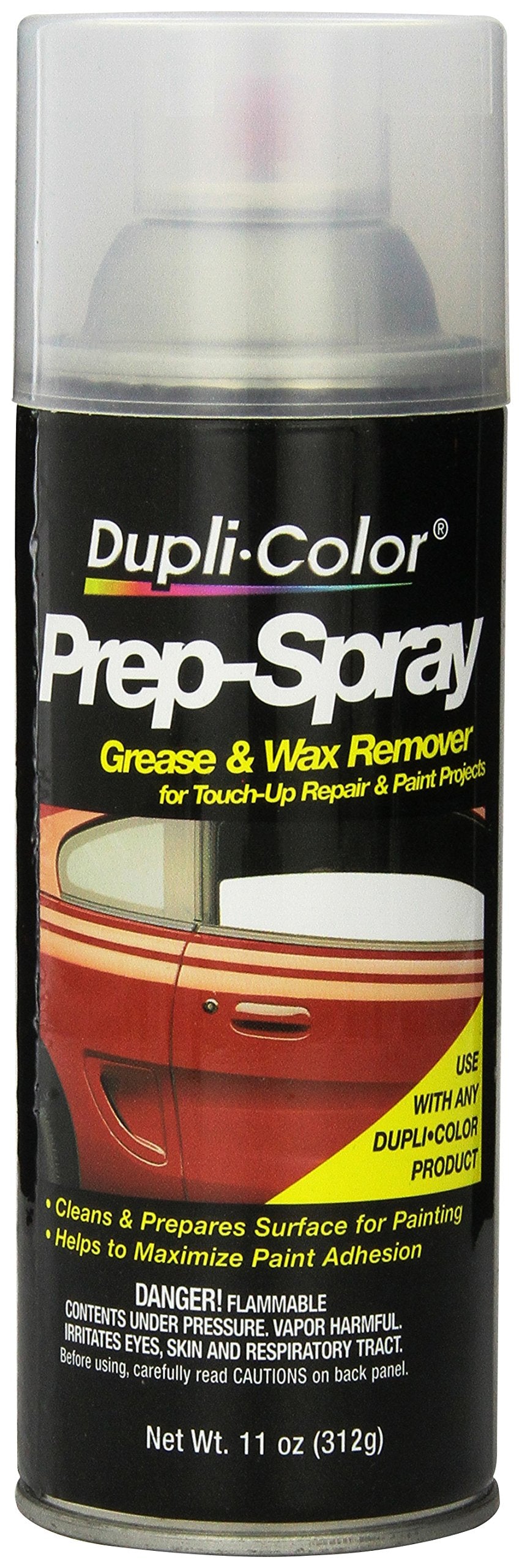 Dupli-Color Eps100000-6 Pk Prep Grease And Wax Remover Automotive Spray Paint Primer - 11 Oz. Aerosol Can, Pack Of 6