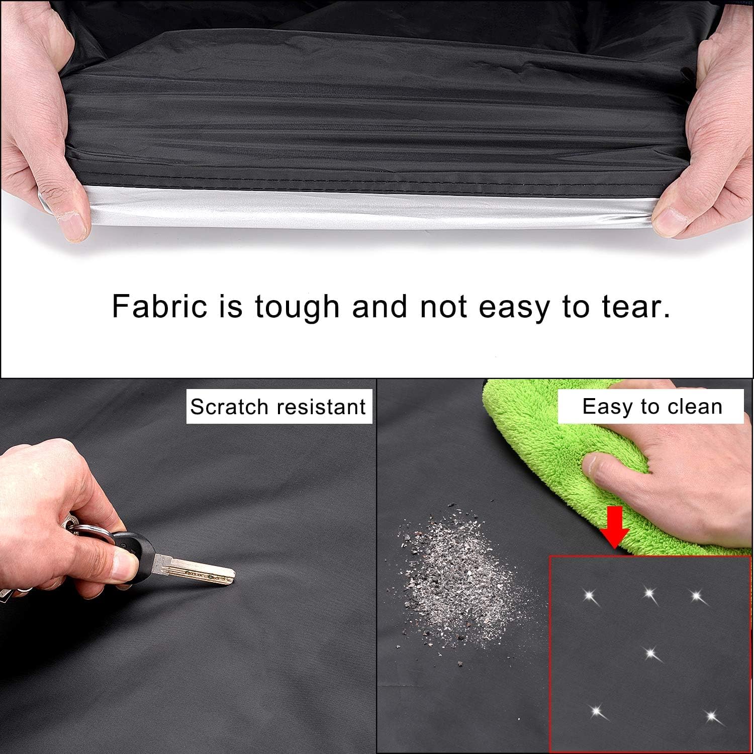 Color Rain Time Uv Protection Car Cover Windproof Dustproof Scratch Resistant Outdoor Universal Full Car Covers For Sedan Xxl