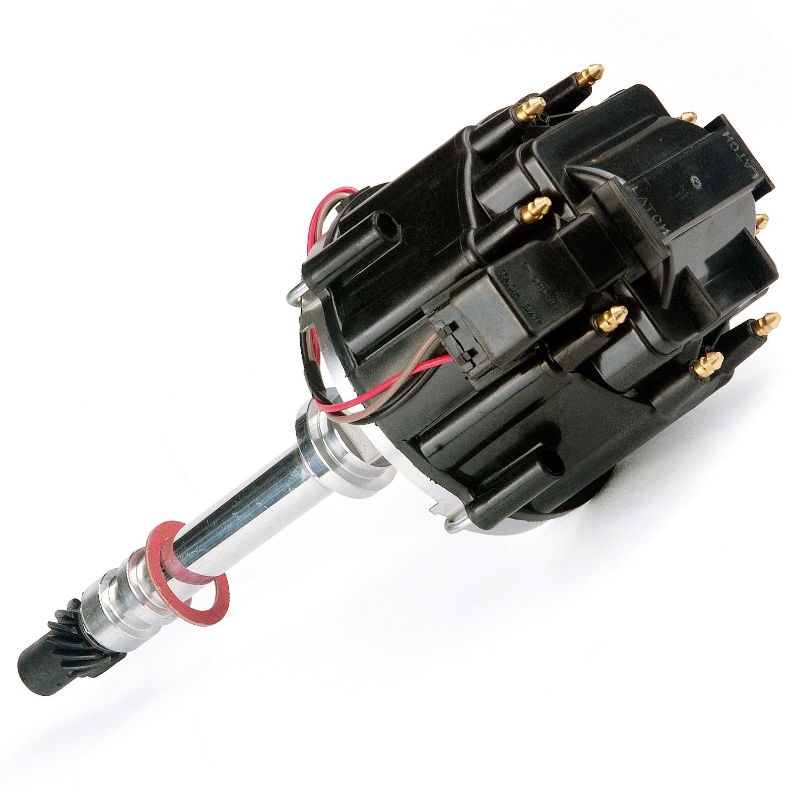 Mas Performance Ignition Distributor W/Cap & Rotor Compatible With Chevy/Gm Sbc 350 Bbc 454 Hei 65K Coil 7500Rpm Dd-Sbc-Hei-V8 8