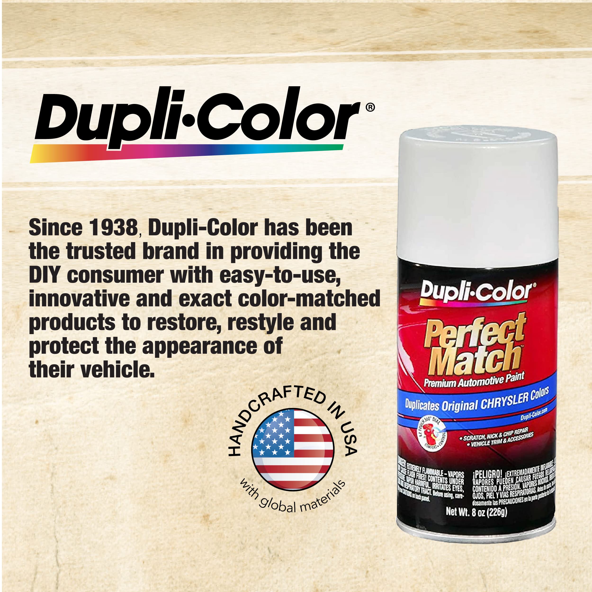 Dupli-Color De1615-6 Pk Engine Enamel Spray Paint With Ceramic - Aluminum - 12 Oz Aerosol Can Pack Of 6