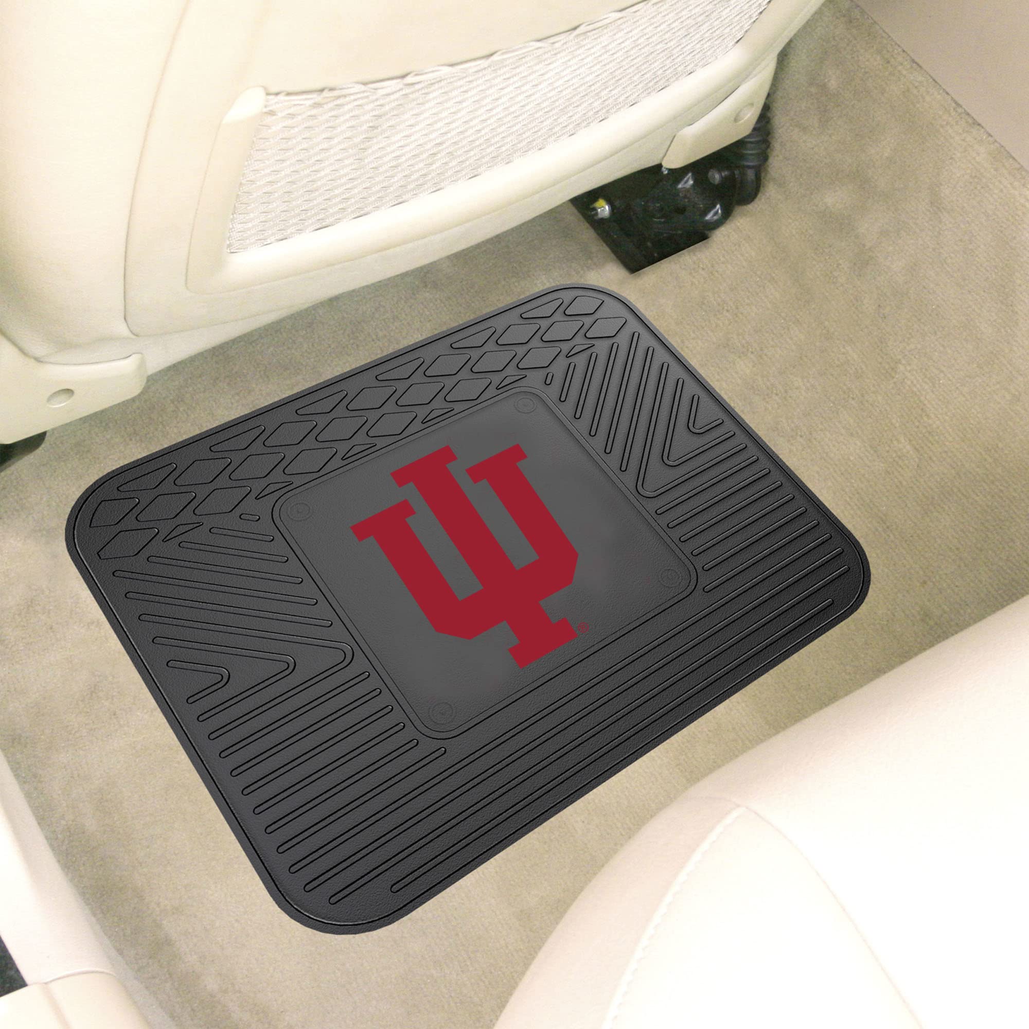 Fan Mats 10061 IU - Indiana University Hoosiers 14 x 17 Vinyl Utility Mat (1 each)