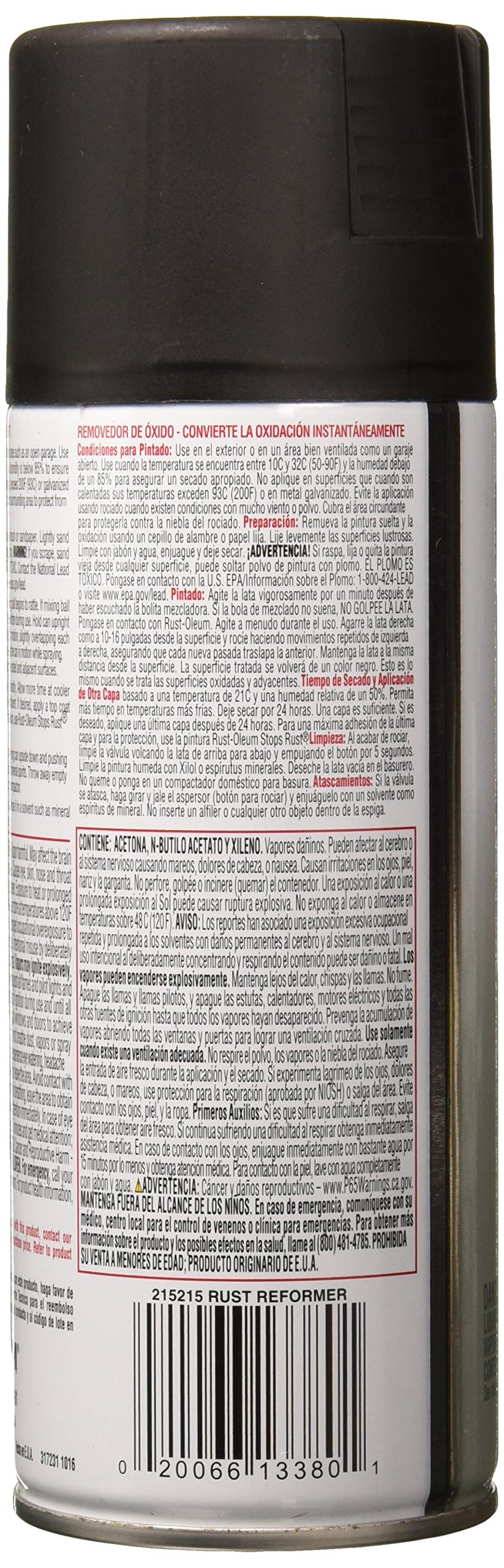 Rust-Oleum 215215, Flat Black