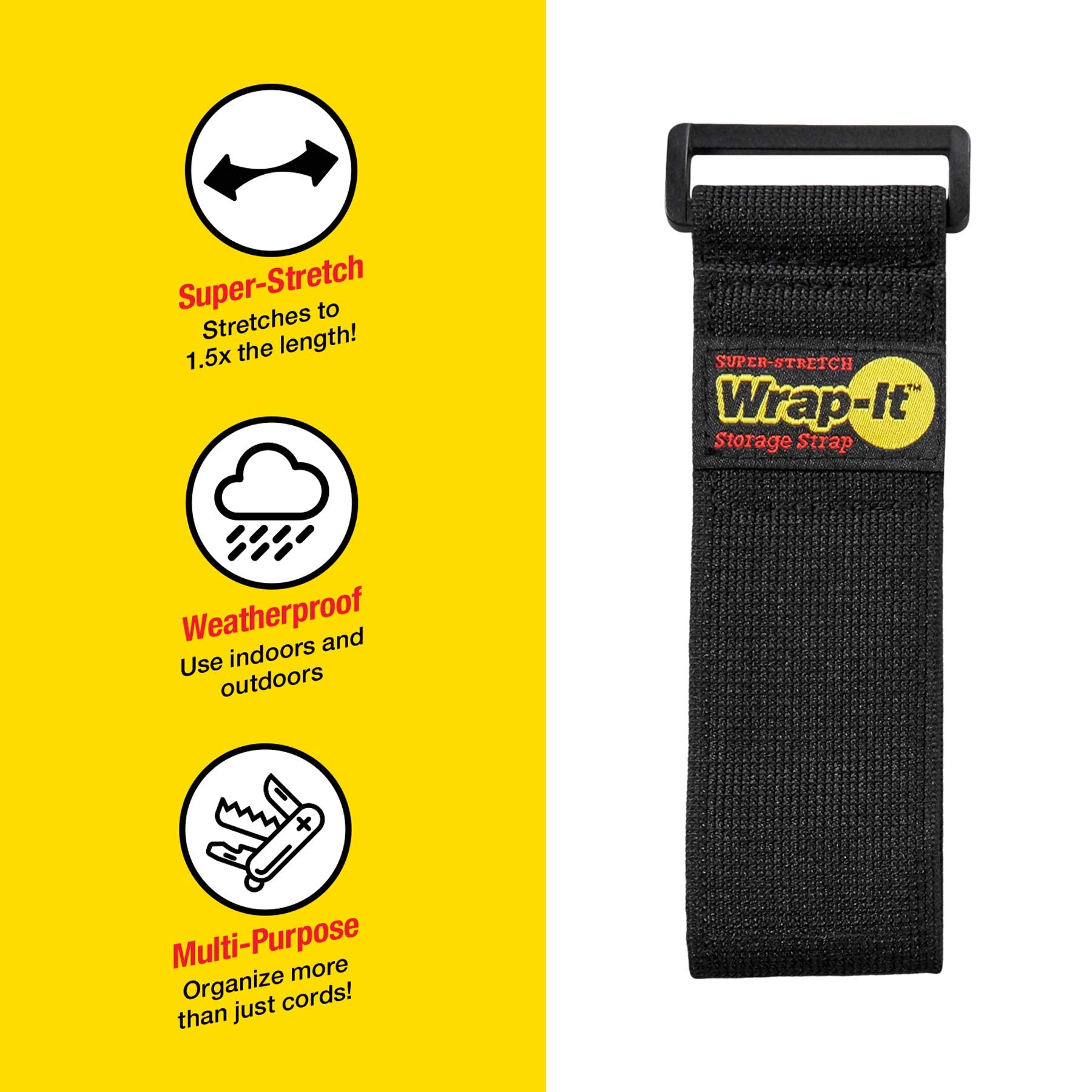 Super Strch Wrap Blk (Pack Of 1)