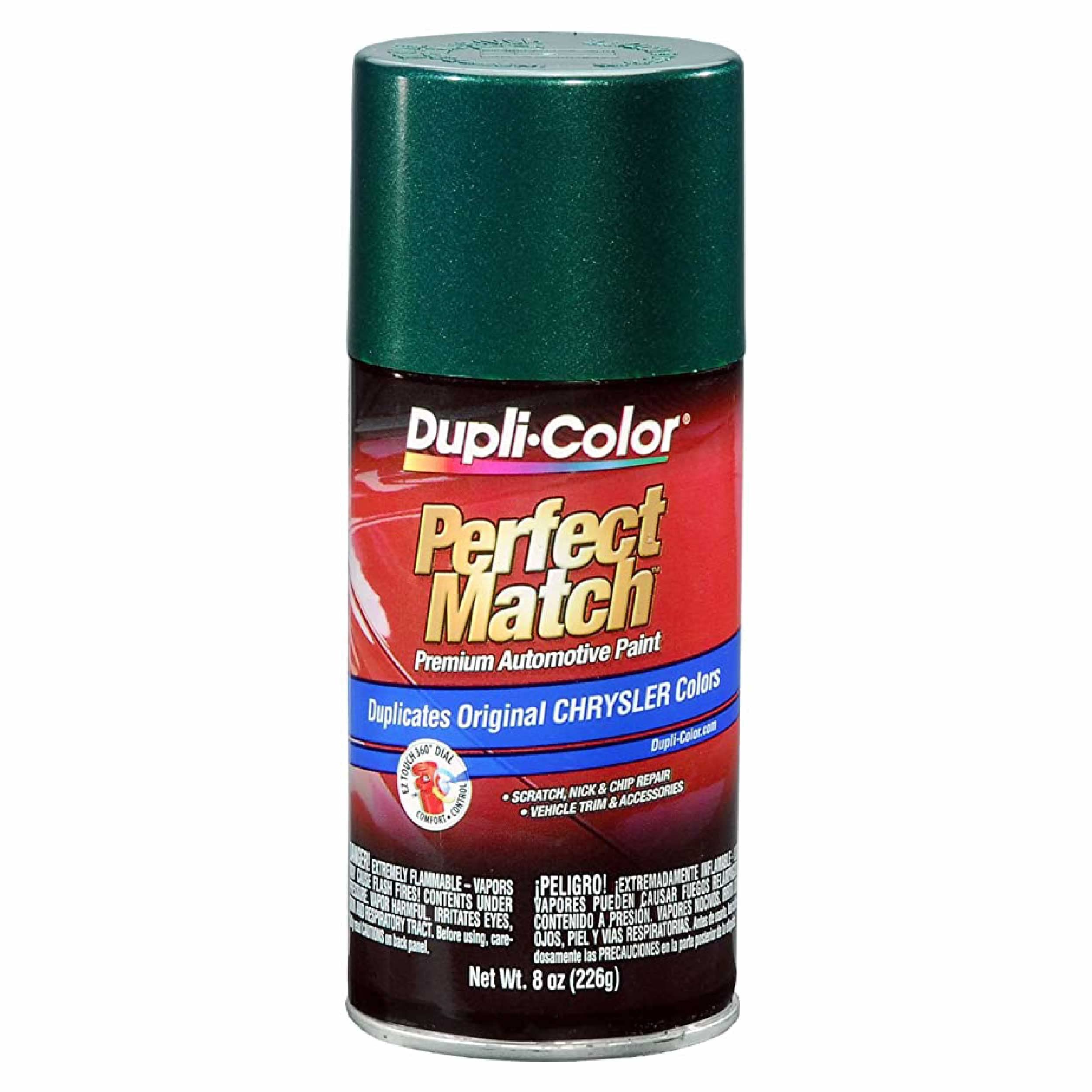 Dupli-Color Ebcc04237-6Pk Perfect Match Automotive Spray Paint - Chrysler Forest Green Pearl, Pg8 - 8 Oz. Aerosol Can, 6-Pack