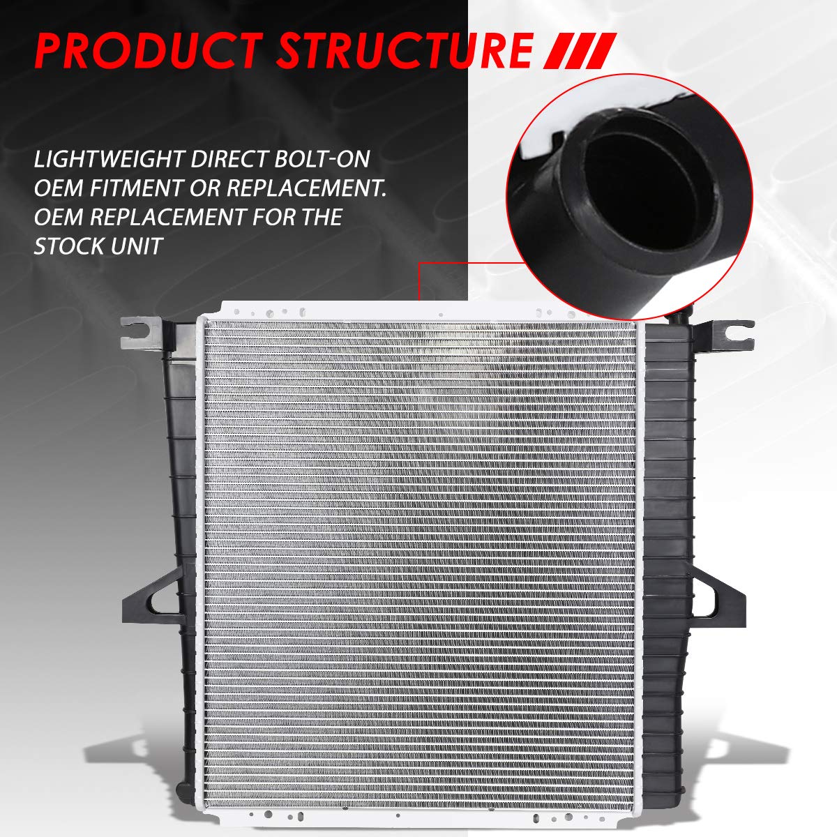 Auto Dynasty Radiator Compatible With 98-11 Ford Ranger Explorer Mazda B3000 B4000 Mercury Mountaineer 2.3L 3.0L 4.0L At, Dpi 21
