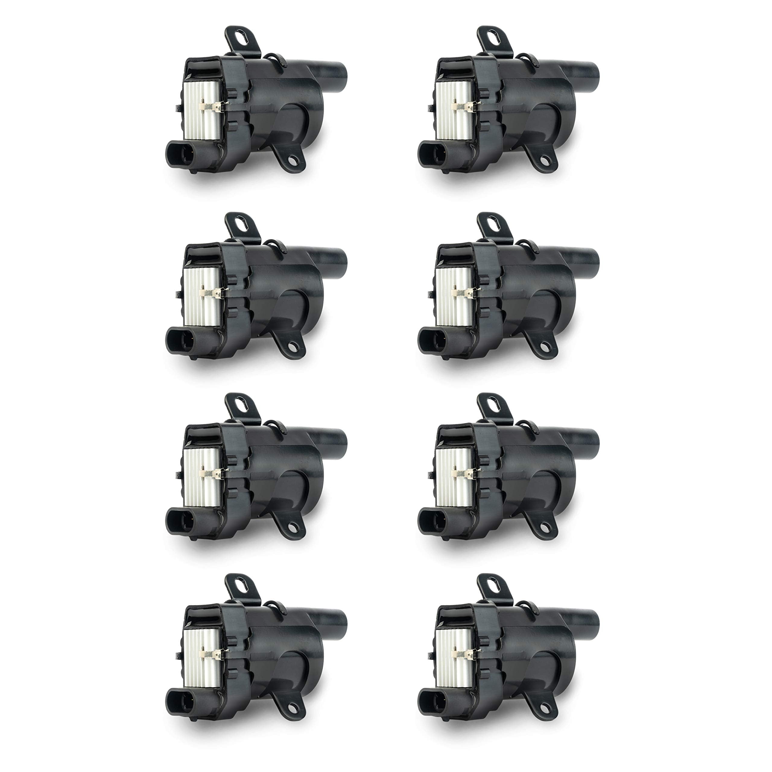 Ignition Coil Pack Set Of 8 - Replaces 12563293, D585, C1251, 19005218 - Compatible With Chevrolet, Gmc, Cadillac & Other Gm Veh