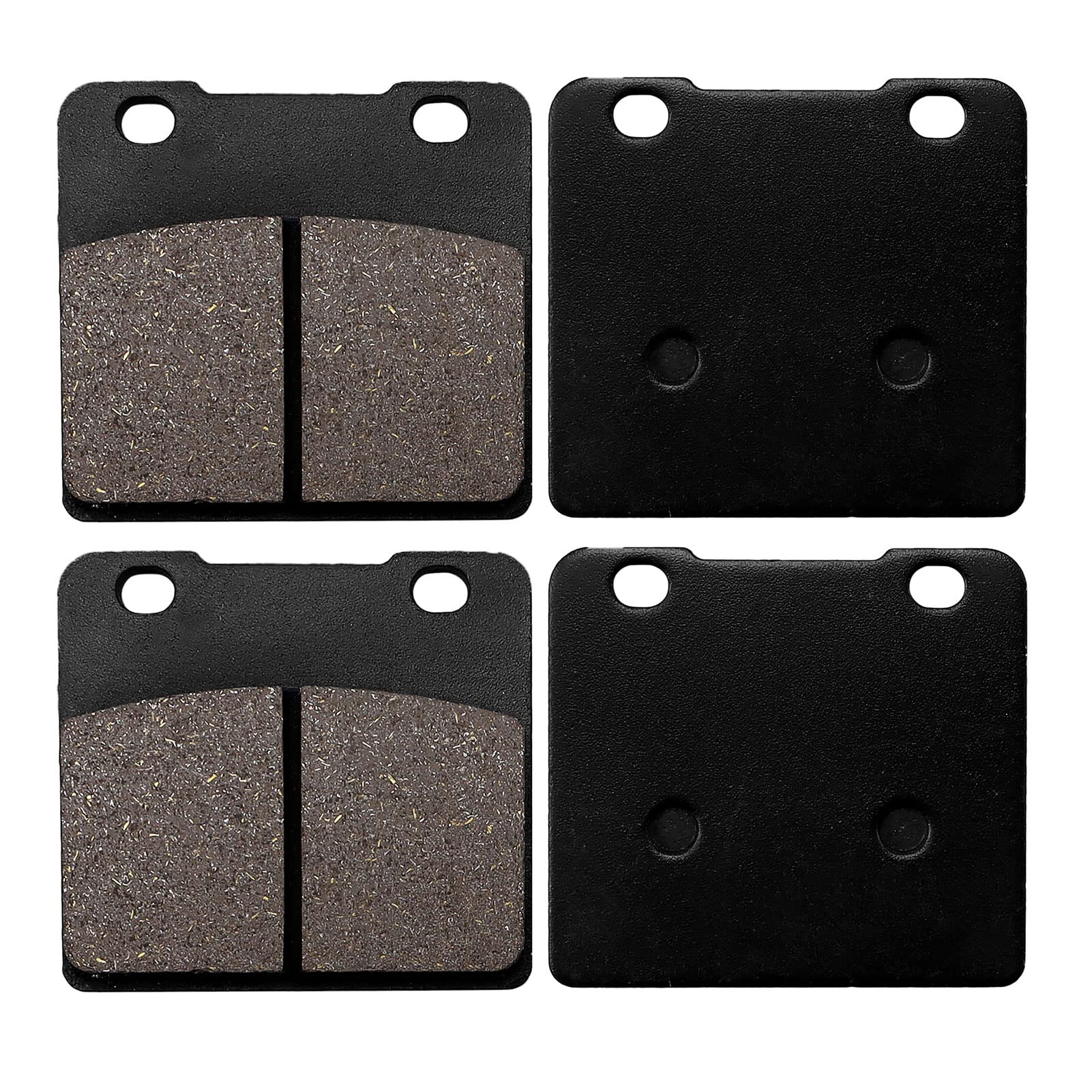 Sollon Front And Rear Brake Pads For Suzuki Intruder 1400 Vs1400 1987-2004 Cavalcade 1400 Gv1400 1986 Vl1500 Vl 1500 W/X/Y/K1 1998-2001 Gsx1100 Gsx 1100 1984-1986