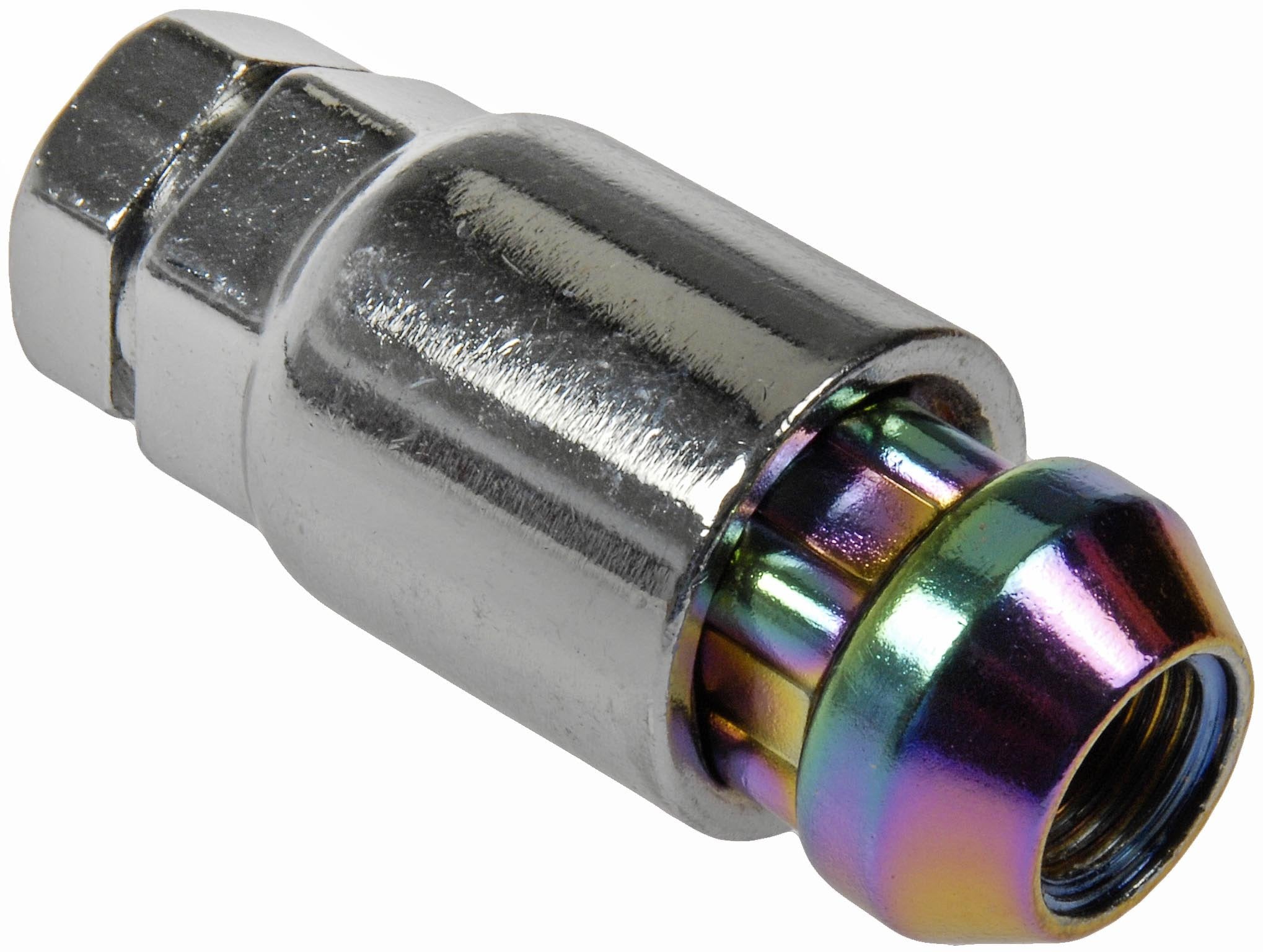 Dorman 711-235G Neo-Chrome Acorn Nut Lock Set 1/2-20 Compatible With Select Models, 20 Pack