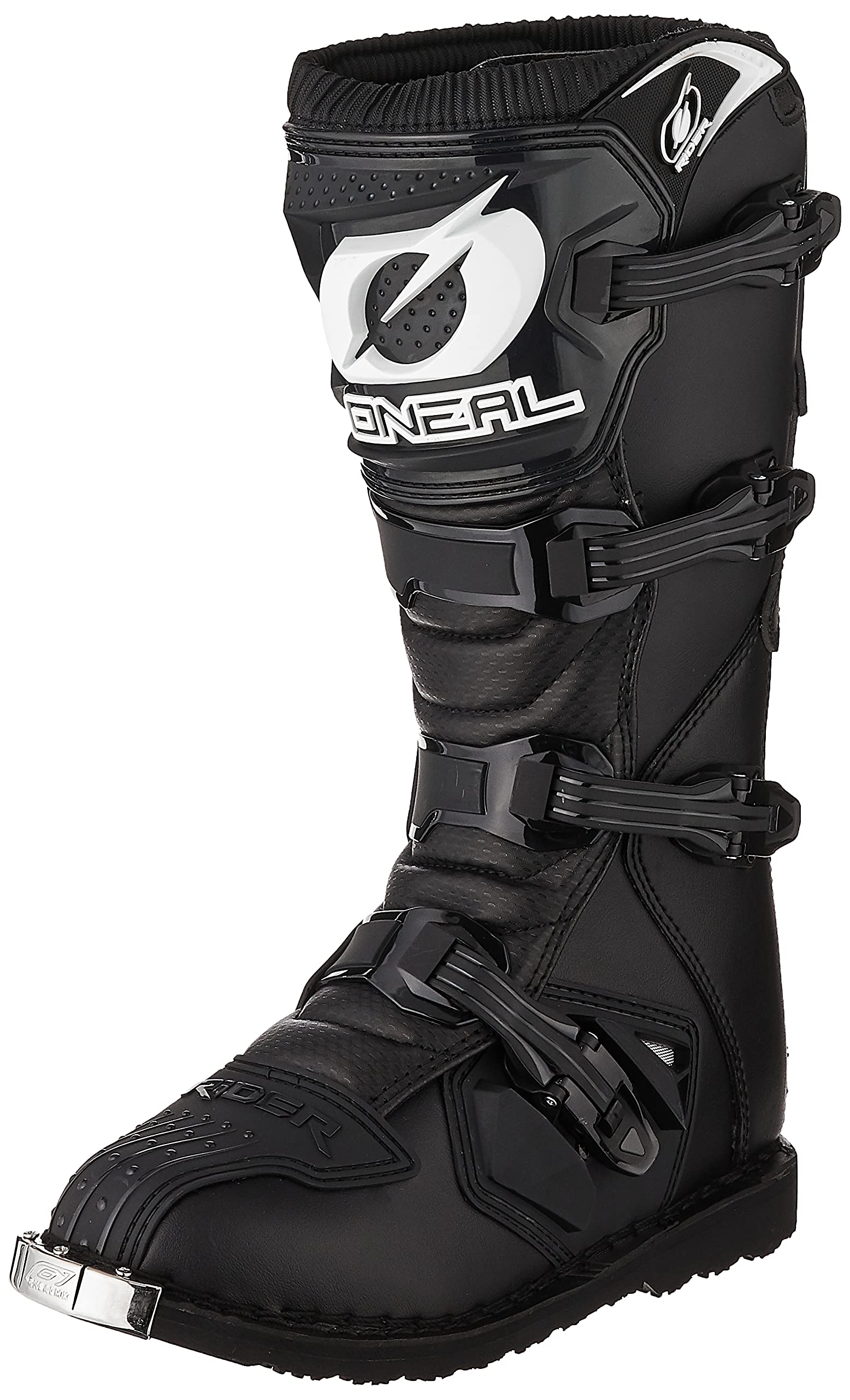 O'Neal Mens Rider Boot Blk/Blk 10, Black, 10 Us