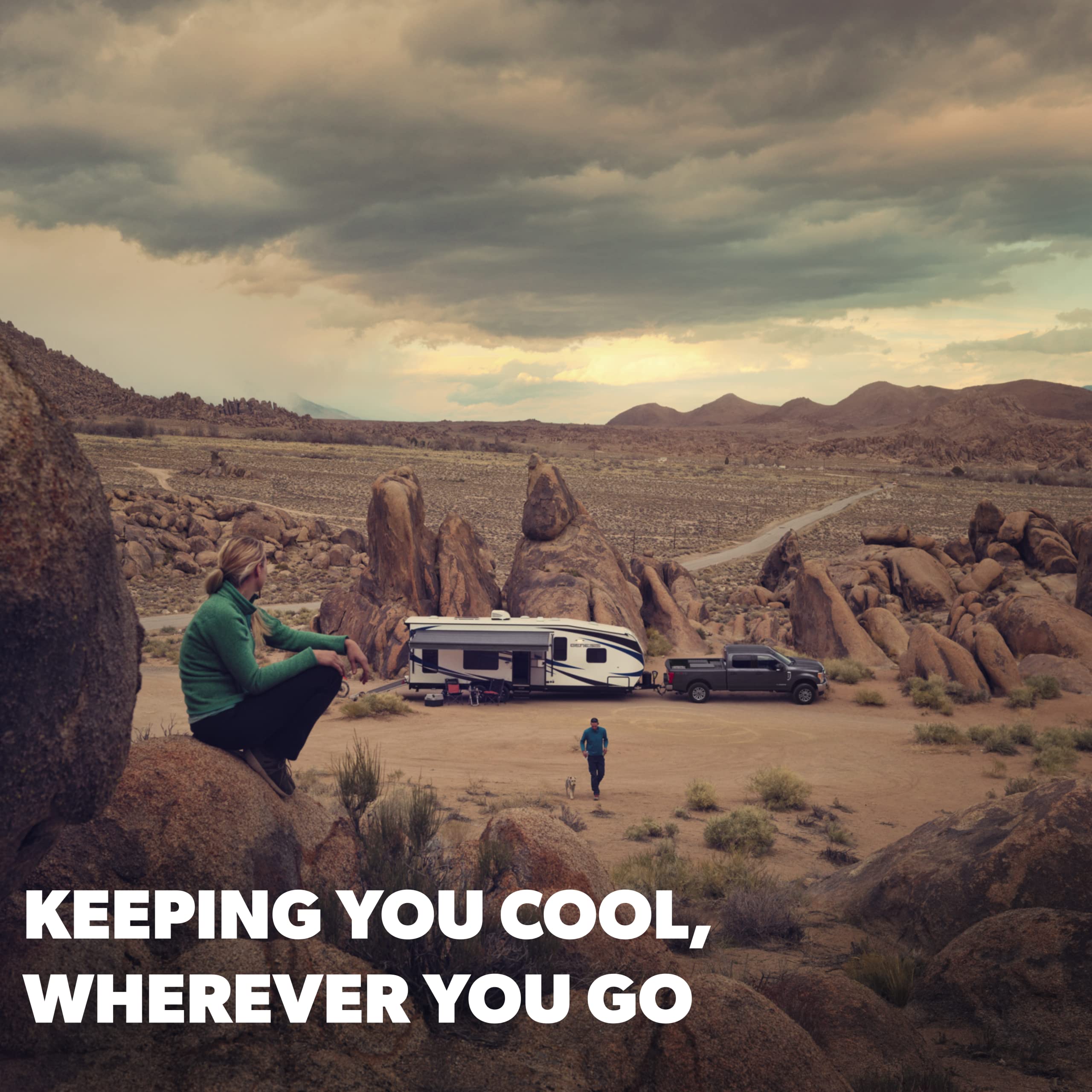 Dometic Blizzard Nxt 15,000 Btu Rooftop Air Conditioner With Heat Pump, Ducted Or Non-Ducted Application. Comes With Pre-Installed Multizone Ccc Ii Control Board