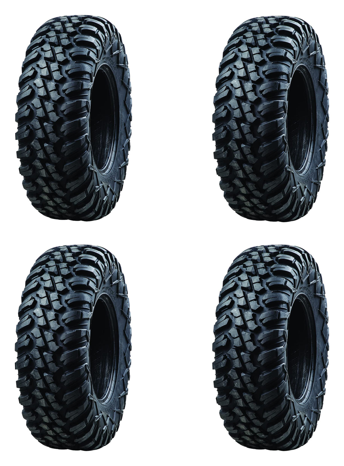 Tusk Terrabite Set Of 4 Utv Atv Tires (33X10-14)