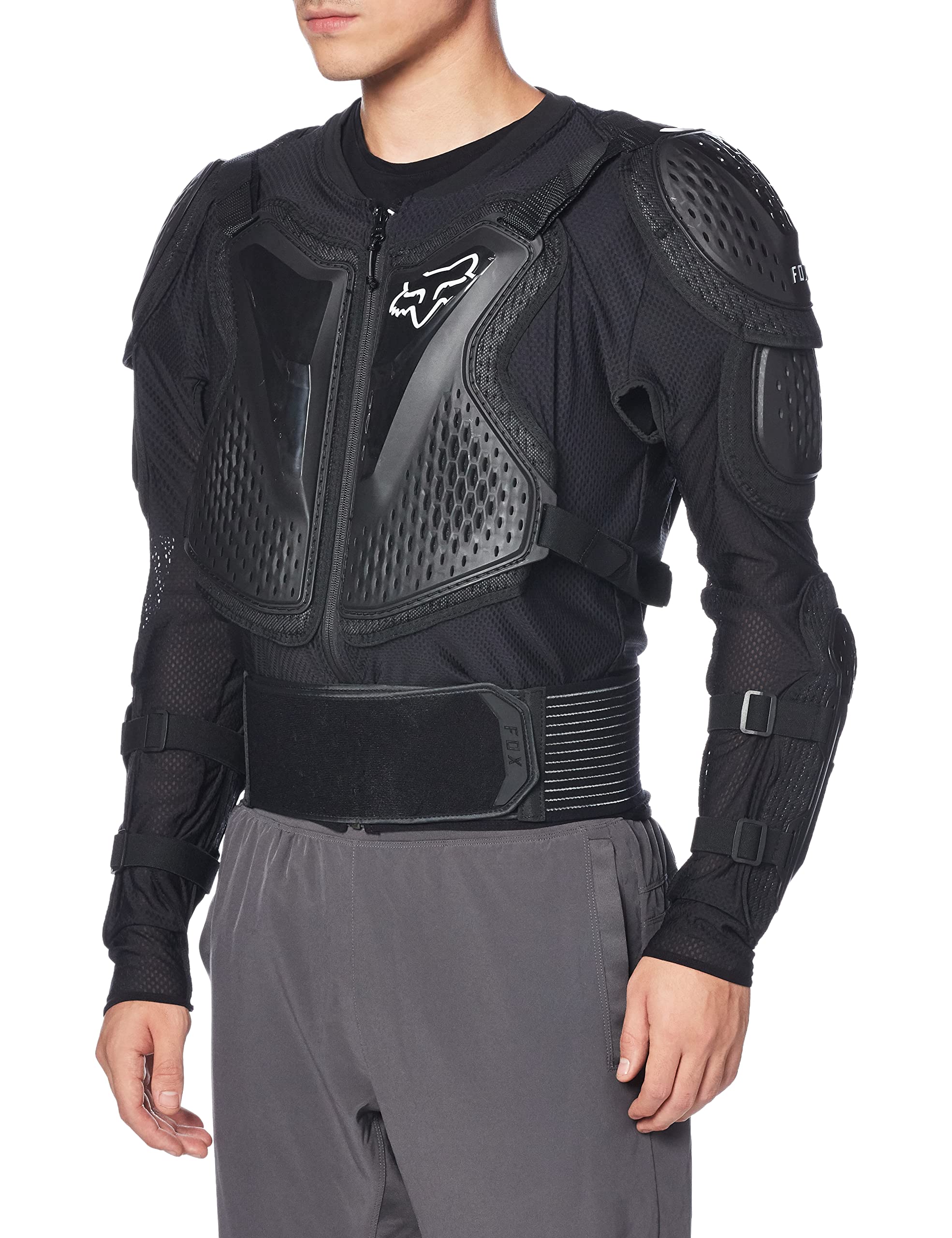 Fox Racing Mens Titan Sport Motocross Jacket ,Black,Large