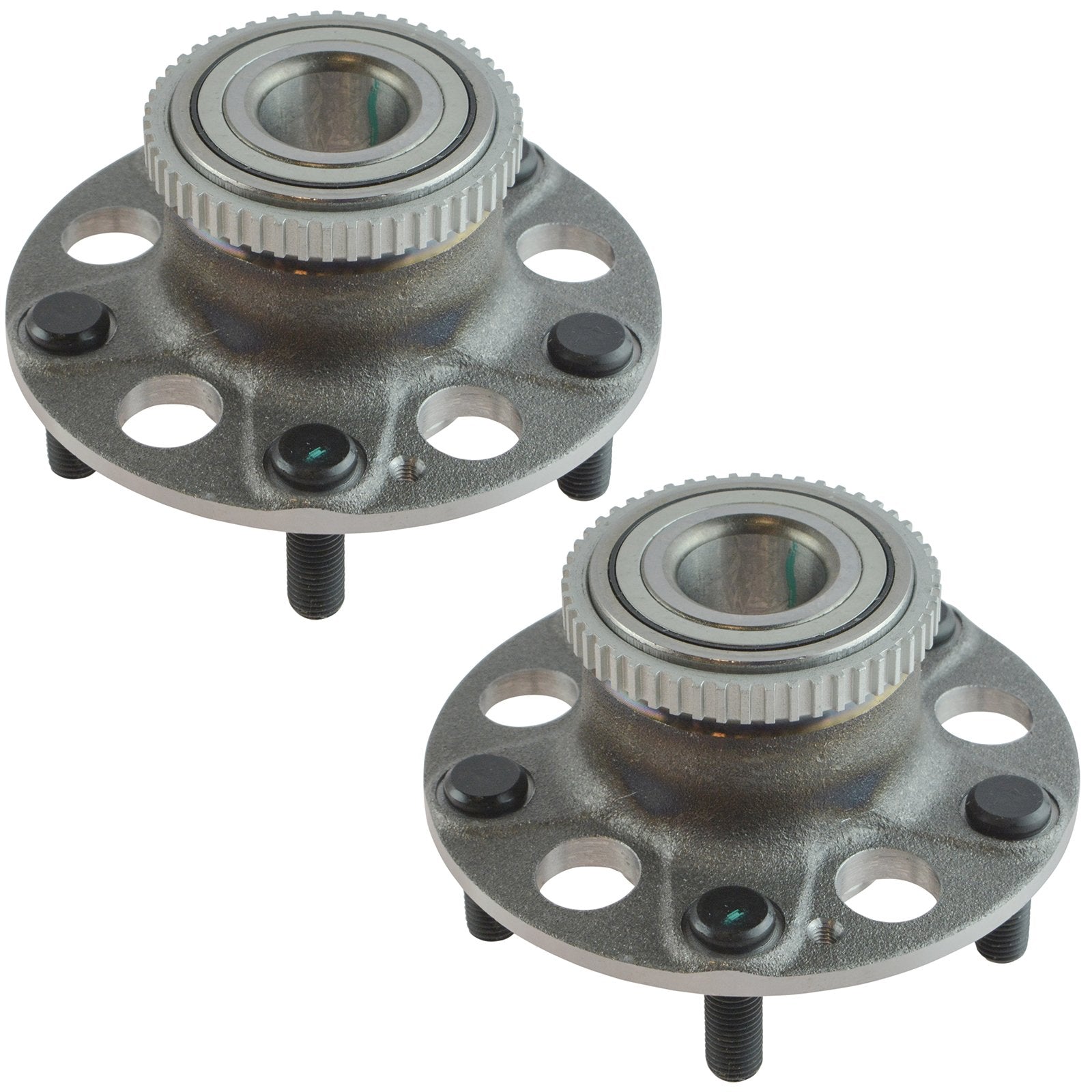 Trq Rear Wheel Hub Bearings Assembly Set Compatible With 1997-2001 Acura Integra