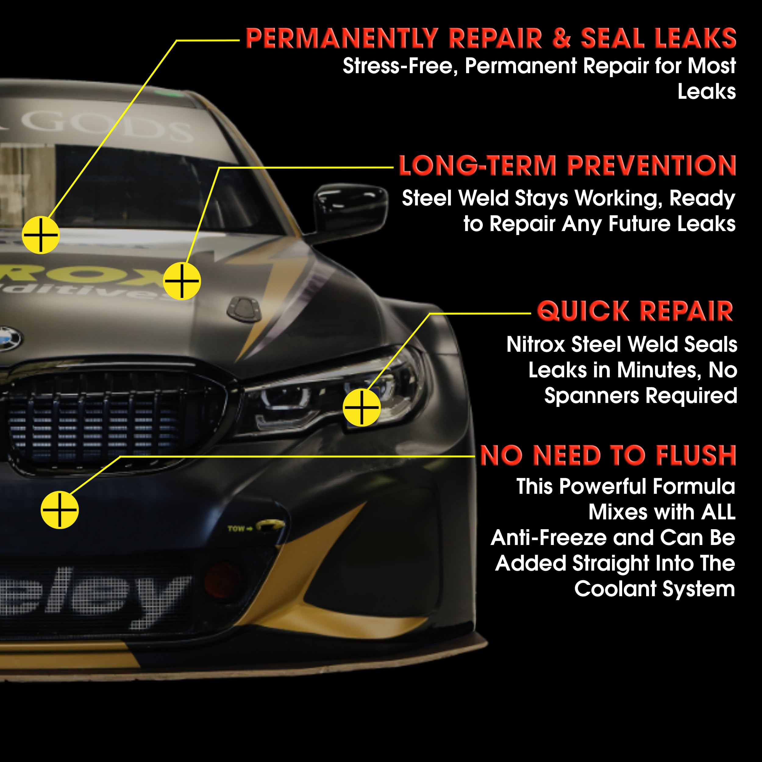 Nitrox Steel Weld Seal For Head Gaskets, 17 Fl Oz