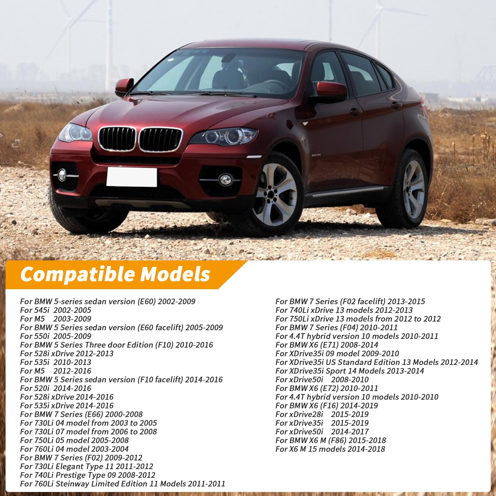 Bomunik Sunroof Seal for BMW 1999-2016 520i 528i 535i 550i 1995-2008 730Li-760Li 2008-2019 X6 E38 E39 E60 E60N E65 E66 E71 E72 F