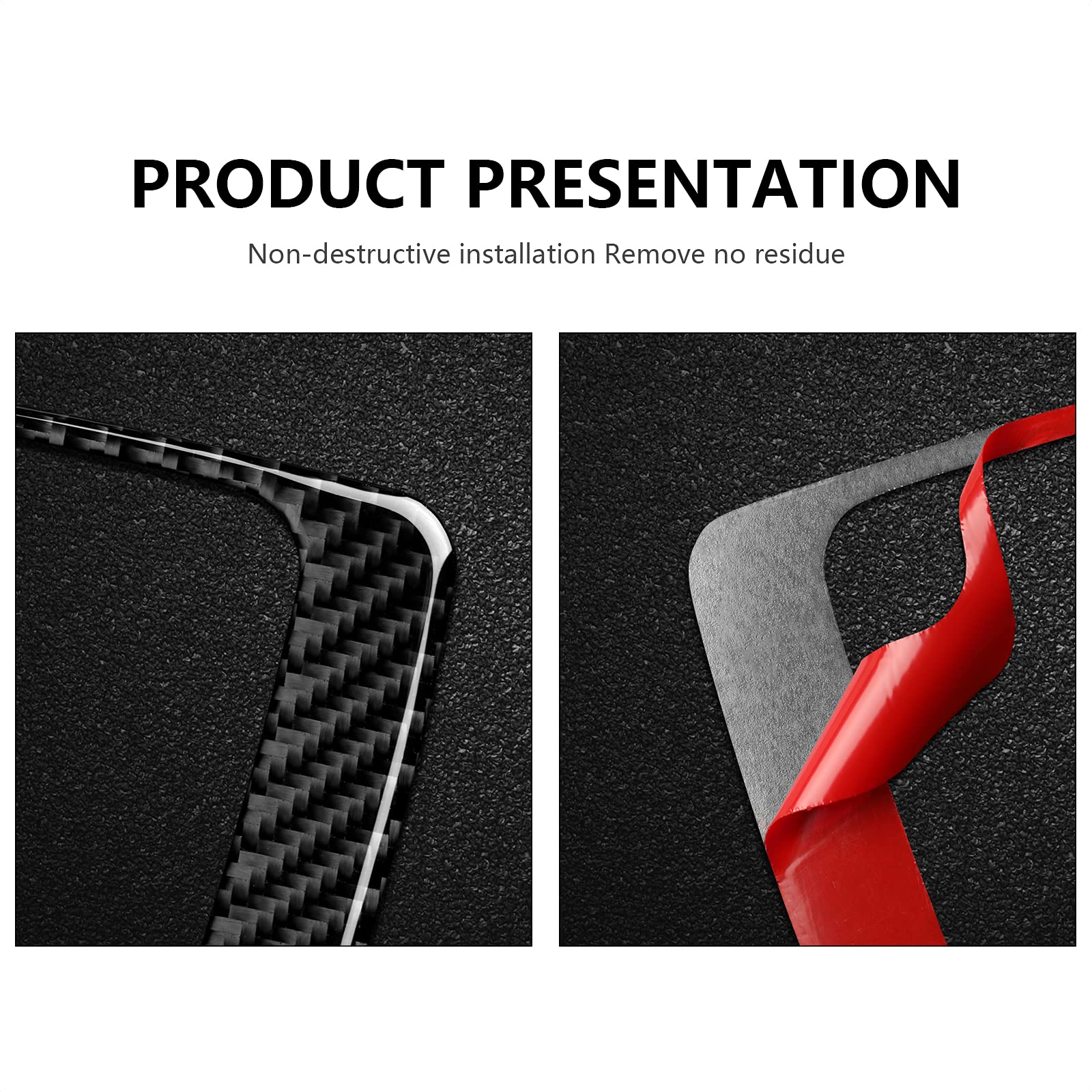 Car Gear Shift Panel Sticker Decal Carbon Fiber Trim Cover Fits For Bmw E90 E92 E93 2006 2007 2008 2009 2010 2011 Accessories
