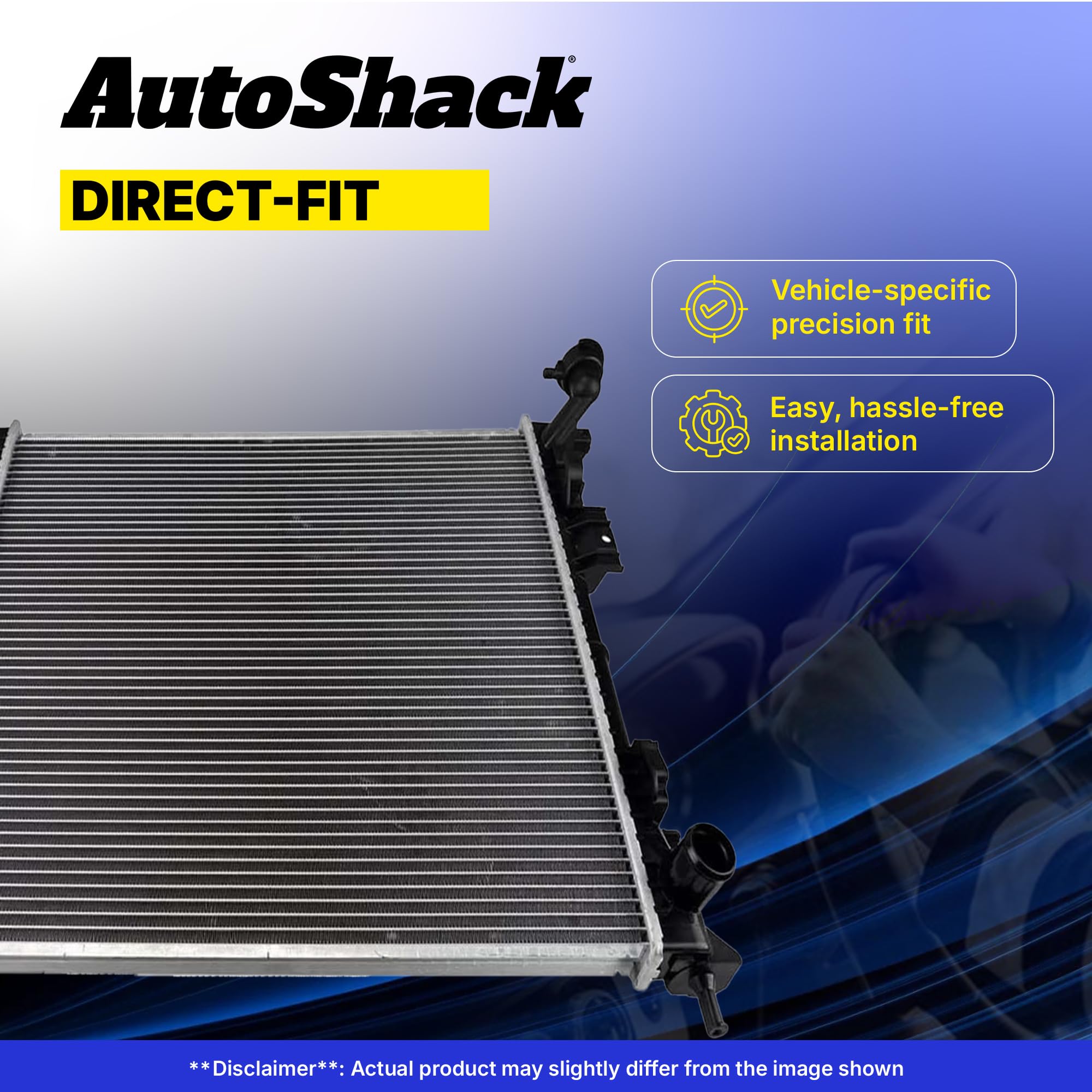 Autoshack Radiator For Chevrolet Tahoe Suburban 1500 Avalanche Silverado 1500 Classic Silverado 2500 Hd Gmc Sierra 1500 Classic Sierra 2500 Hd Cadillac Escalade Esv High-Performance Replacement Rk907