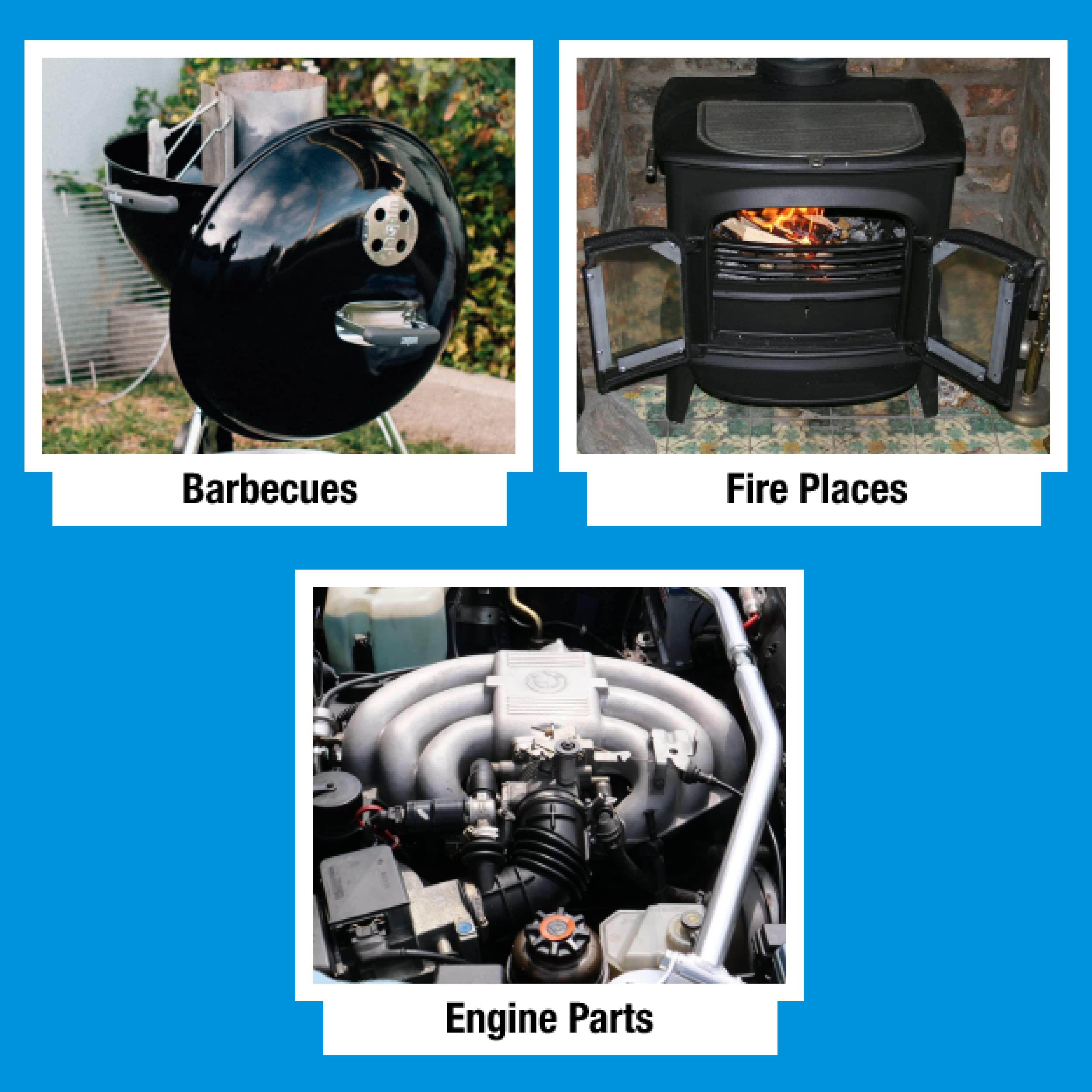 Hycote Fast Drying Extreme Heat Aerosol Car Spray Paint, Black, 13.5 Oz