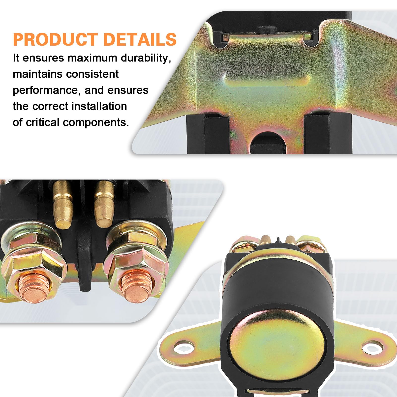 Starter Solenoid Relay For Honda Vtx 1800 2002-2008 For Arctic Cat 300 250 2X4 4X4 1998 1999 2000 2001 2002 2003 2004 2005