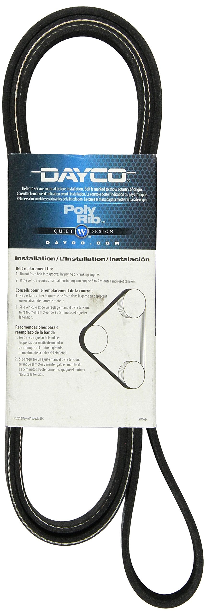 Dayco 5070801 Serpentine Belt