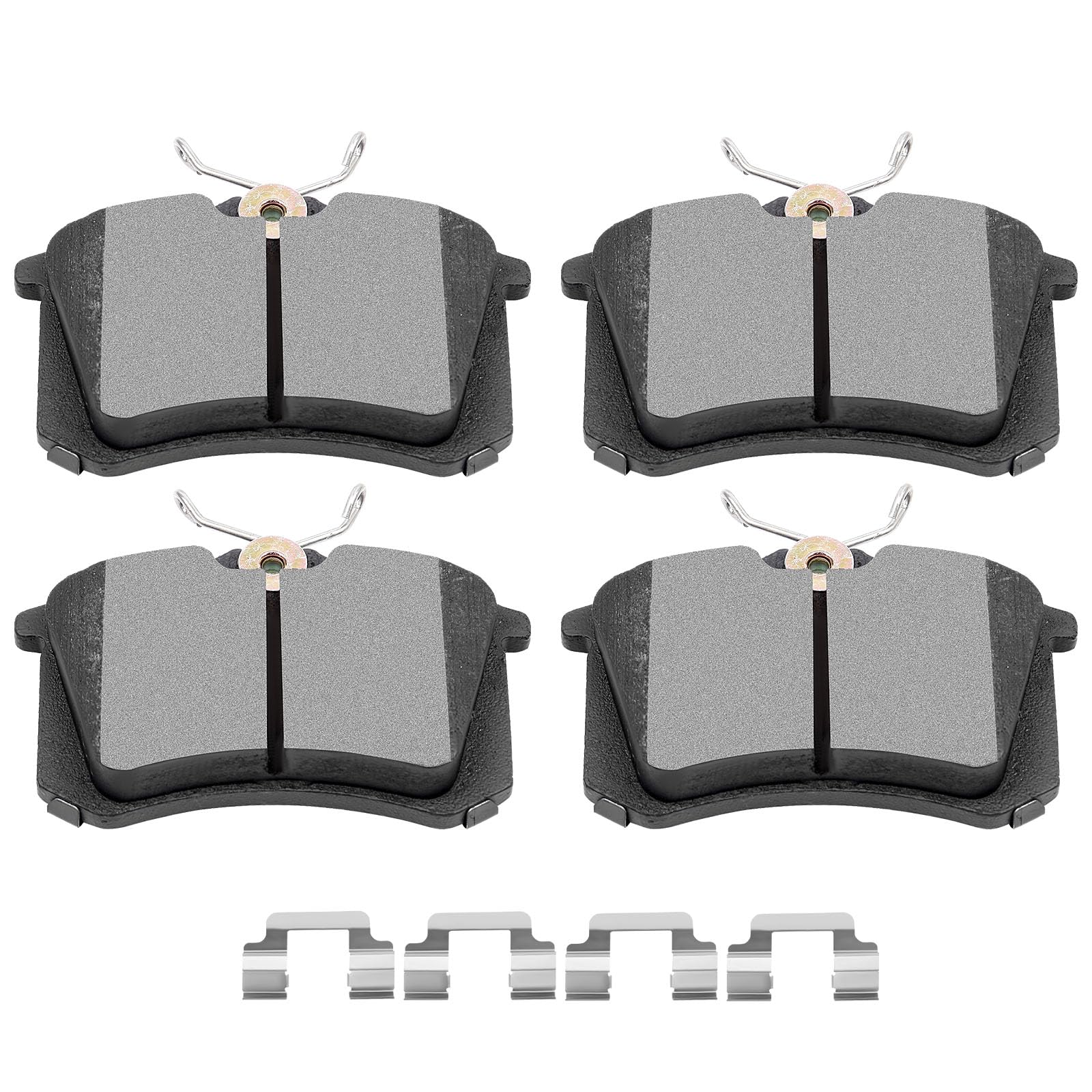 Scitoo 308.03400,Eht340H,D340-7335 Rear Brake Pads Fit For 2010-2012 For Audi A3,1997-2008 For Audi A4,2002-2006 For Audi A4 Qua