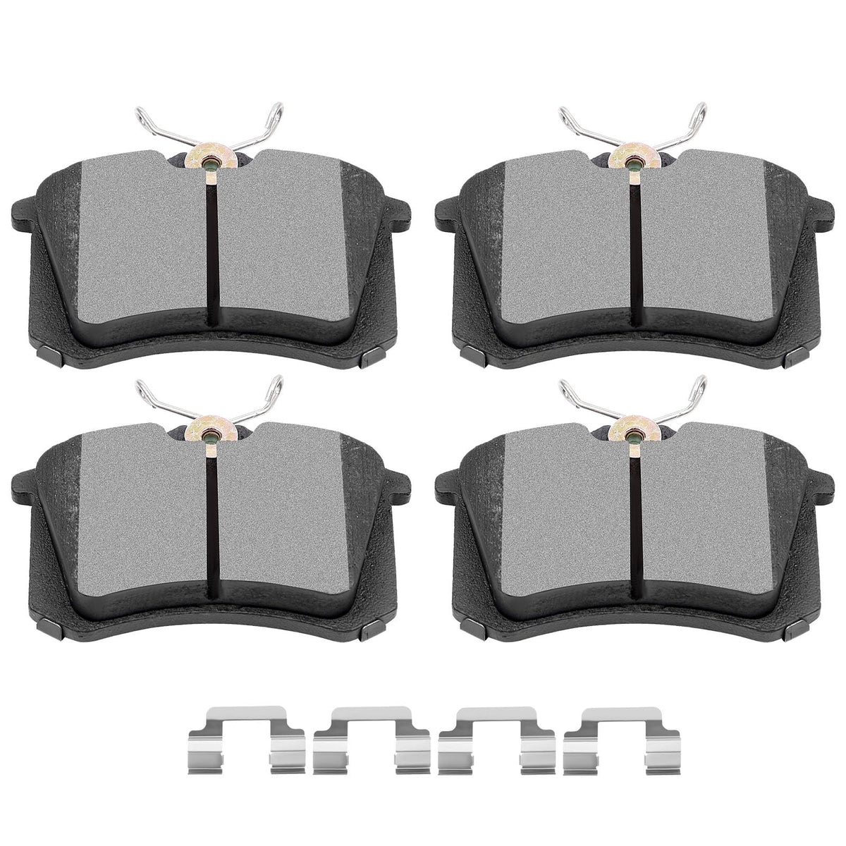 Scitoo Ceramic Pads, 4Pcs Rear Brake Pads Brakes Kits Fit For Chrysler 0,Sebring,For Dodge Avenger,Caliber,For Jeep Compass,Patr