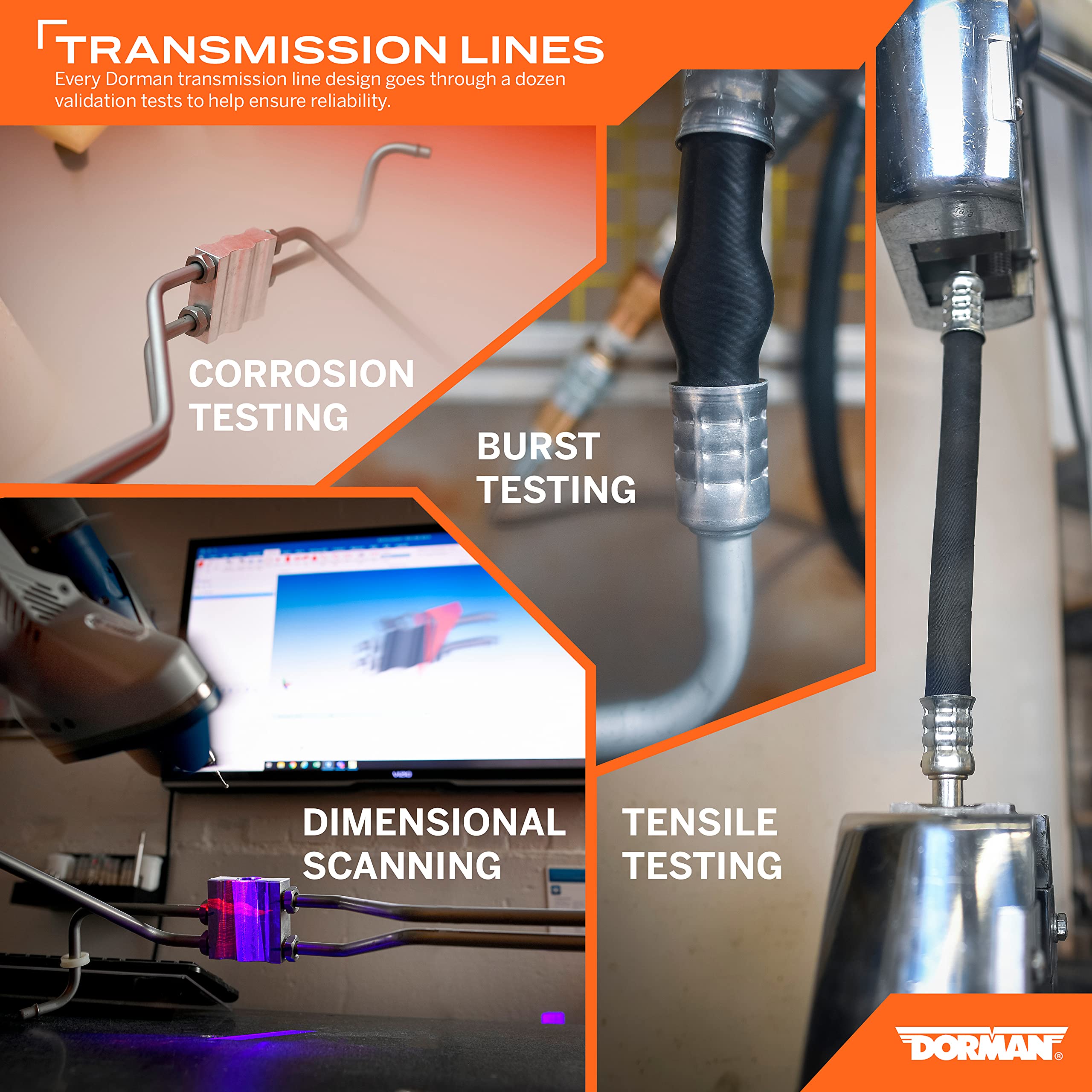 Dorman 624-431 Automatic Transmission Oil Cooler Hose Assembly Compatible With Select Chevrolet/Gmc Models