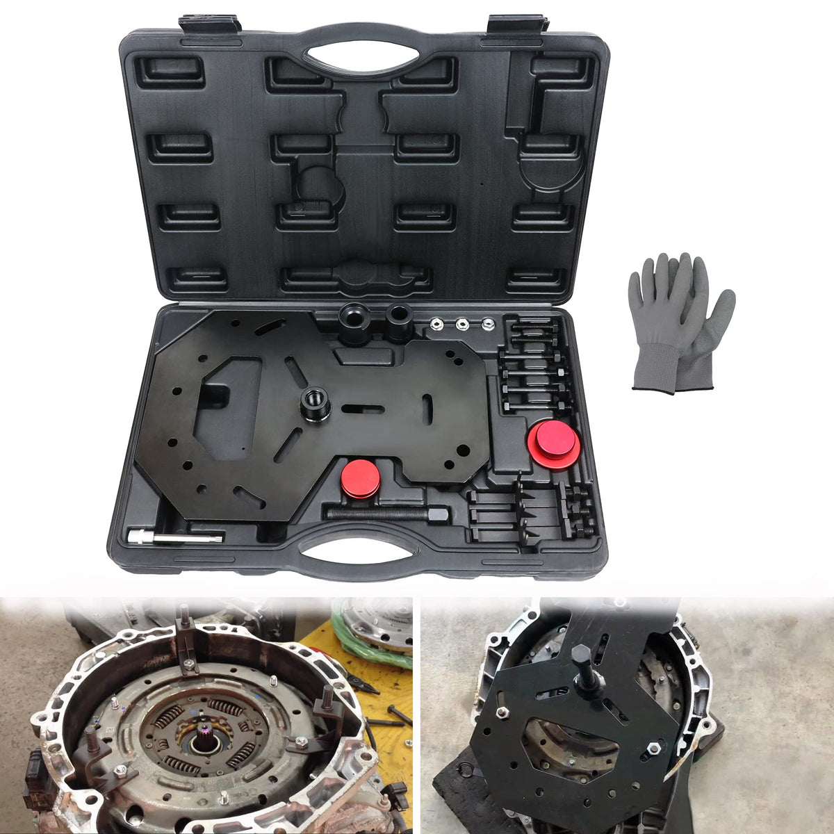 Reluxgo Dps6 Clutch Tool Dual Clutch Dry Transmission Installer Remover Kit Compatible With Ford Volvo Focus Fiesta Replacement