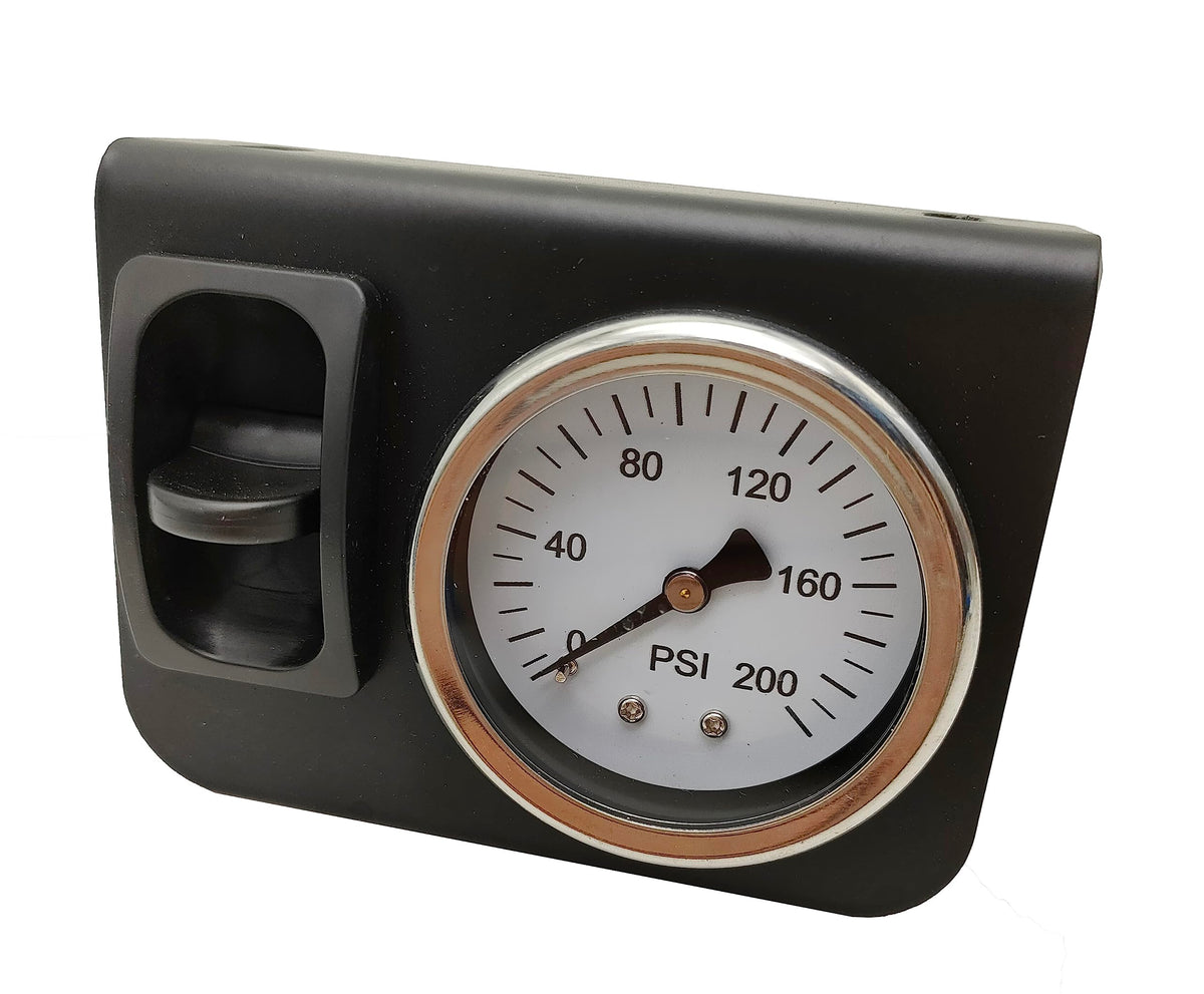 Lhfacc In Cab Single Air Gauge Control Kit With Paddle Switch For Air Suspension Kit
