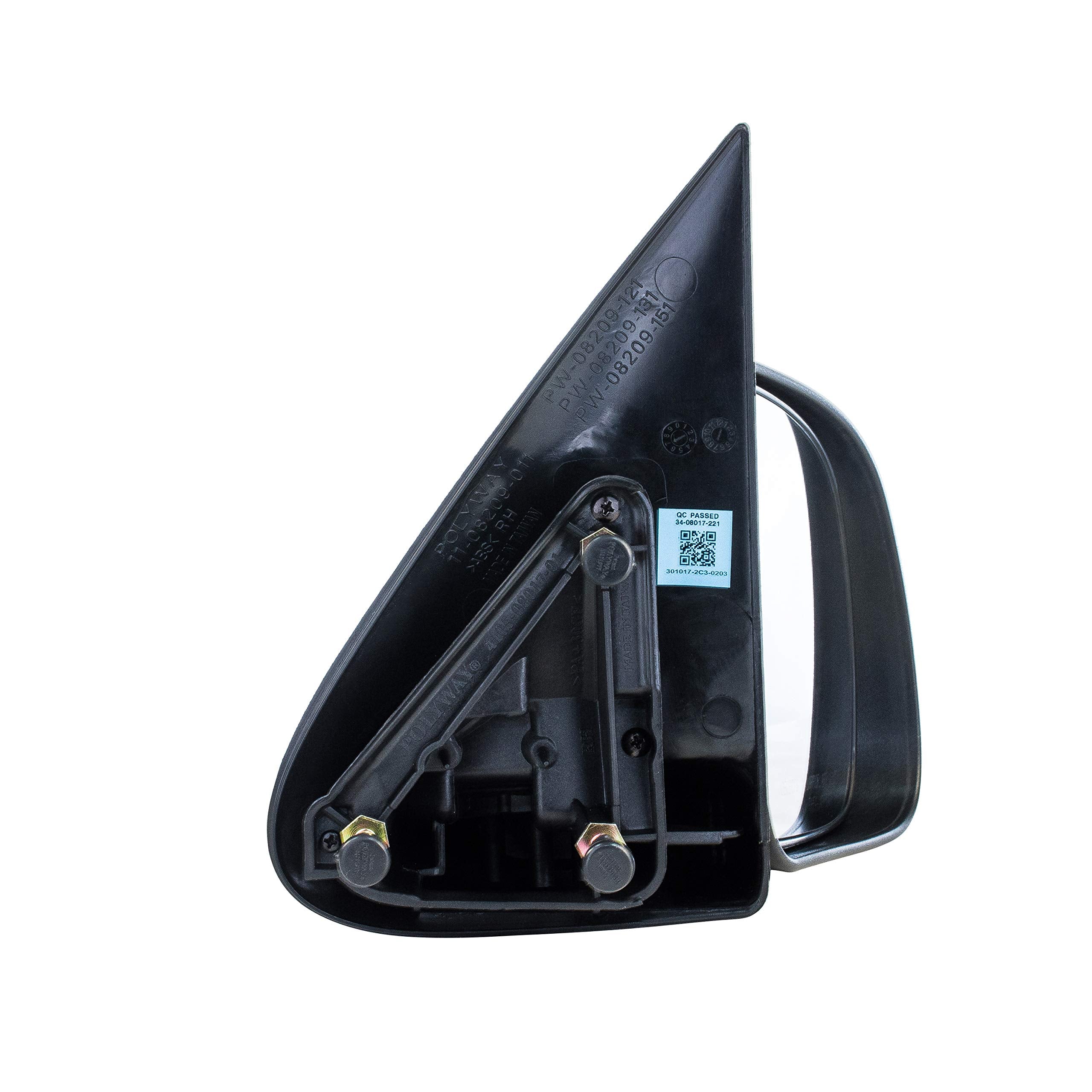 Dependable Direct Driver Side Non-Heated Manual Operated Mirror for Cadillac Escalade Chevy Silverado Suburban HD Tahoe GMC Sier